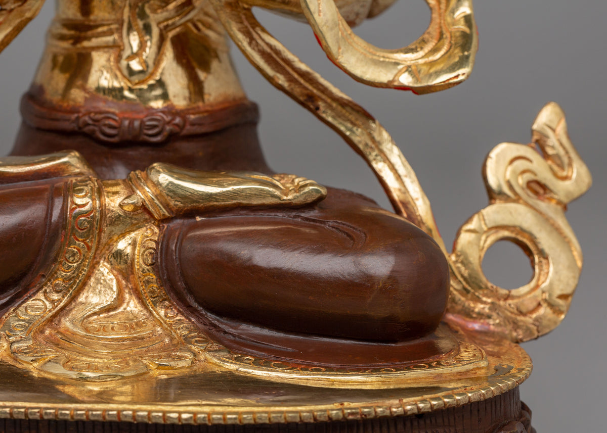 Sacred Avalokiteshvara Bodhisattva Statue | Handcrafted Tibetan Art