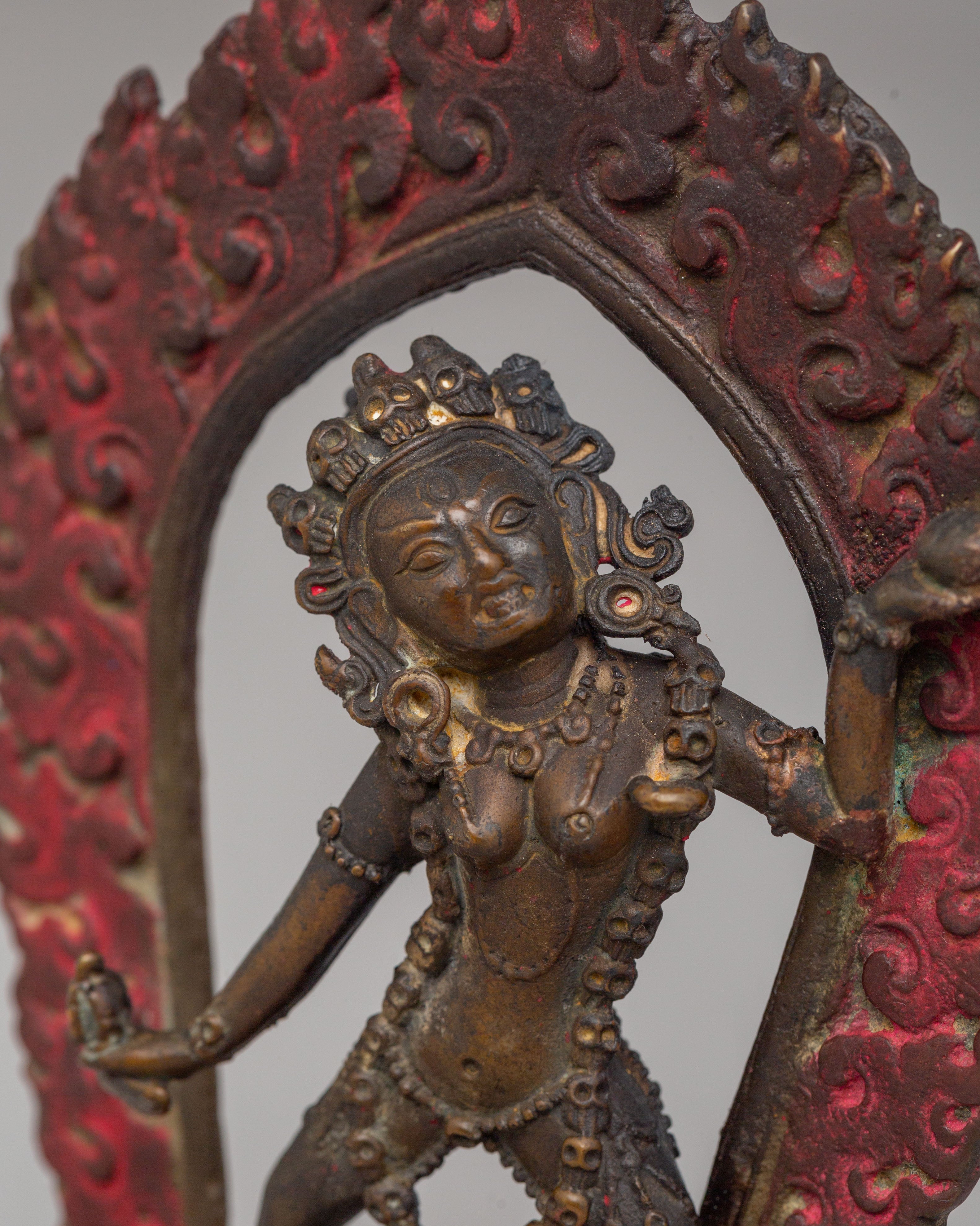 Buddhist Vajrayogini Goddess Statue | Tibetan Wisdom Deity Statue