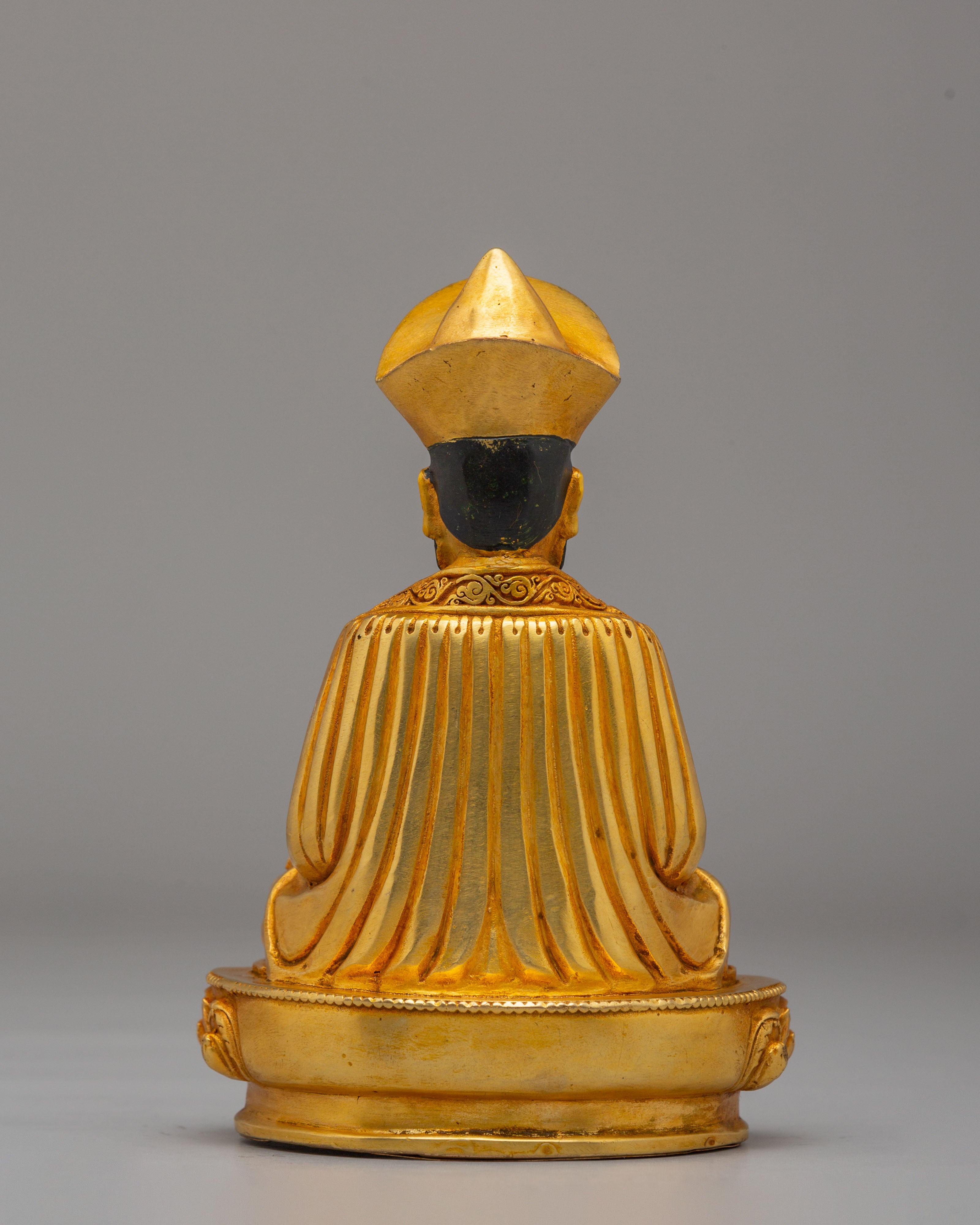 Spiritual Guru Shapdum Sculpture | Tibetan Buddhist Master Statue