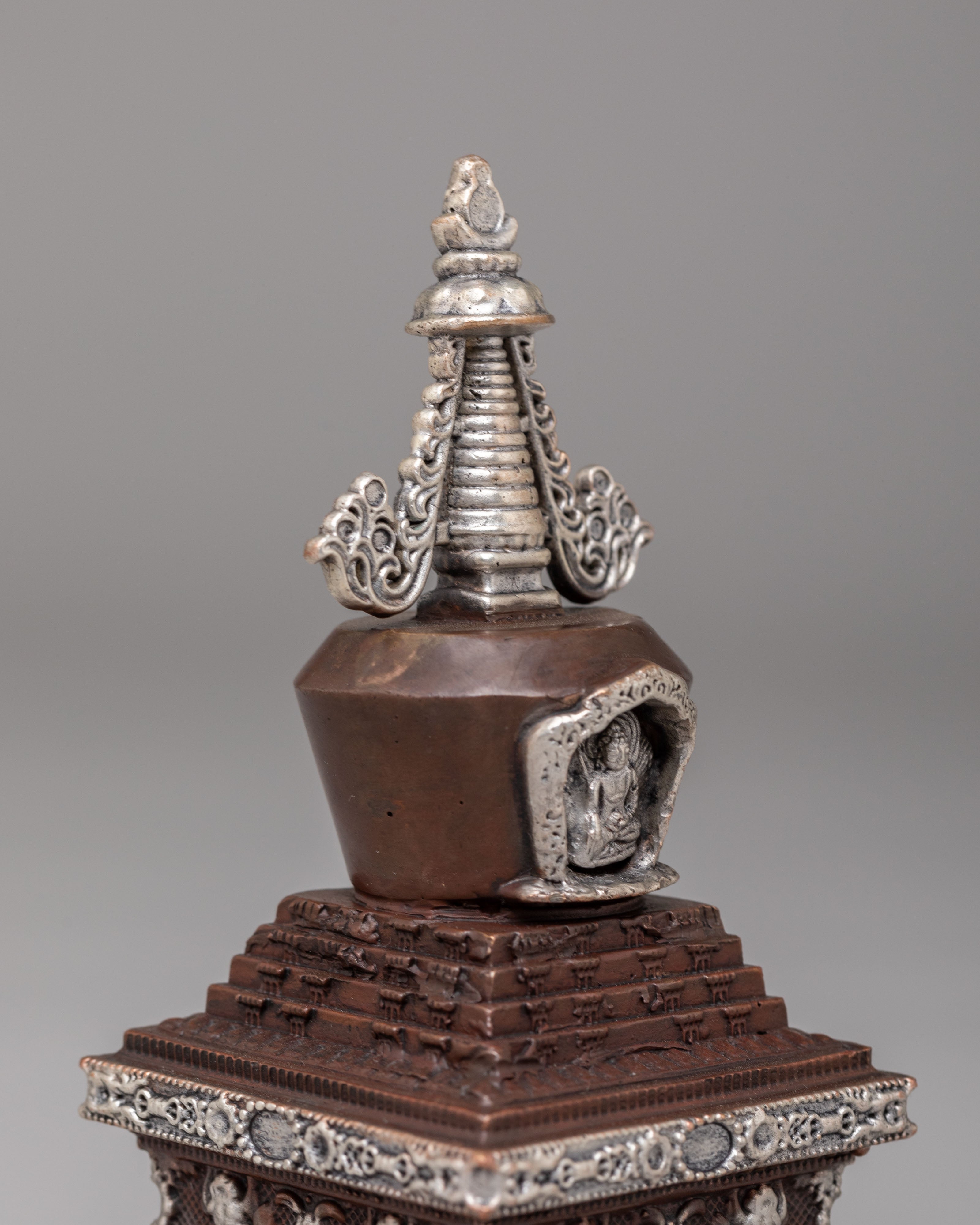 Buddhist Stupa of Many Doors | Tibetan Buddhist Decor
