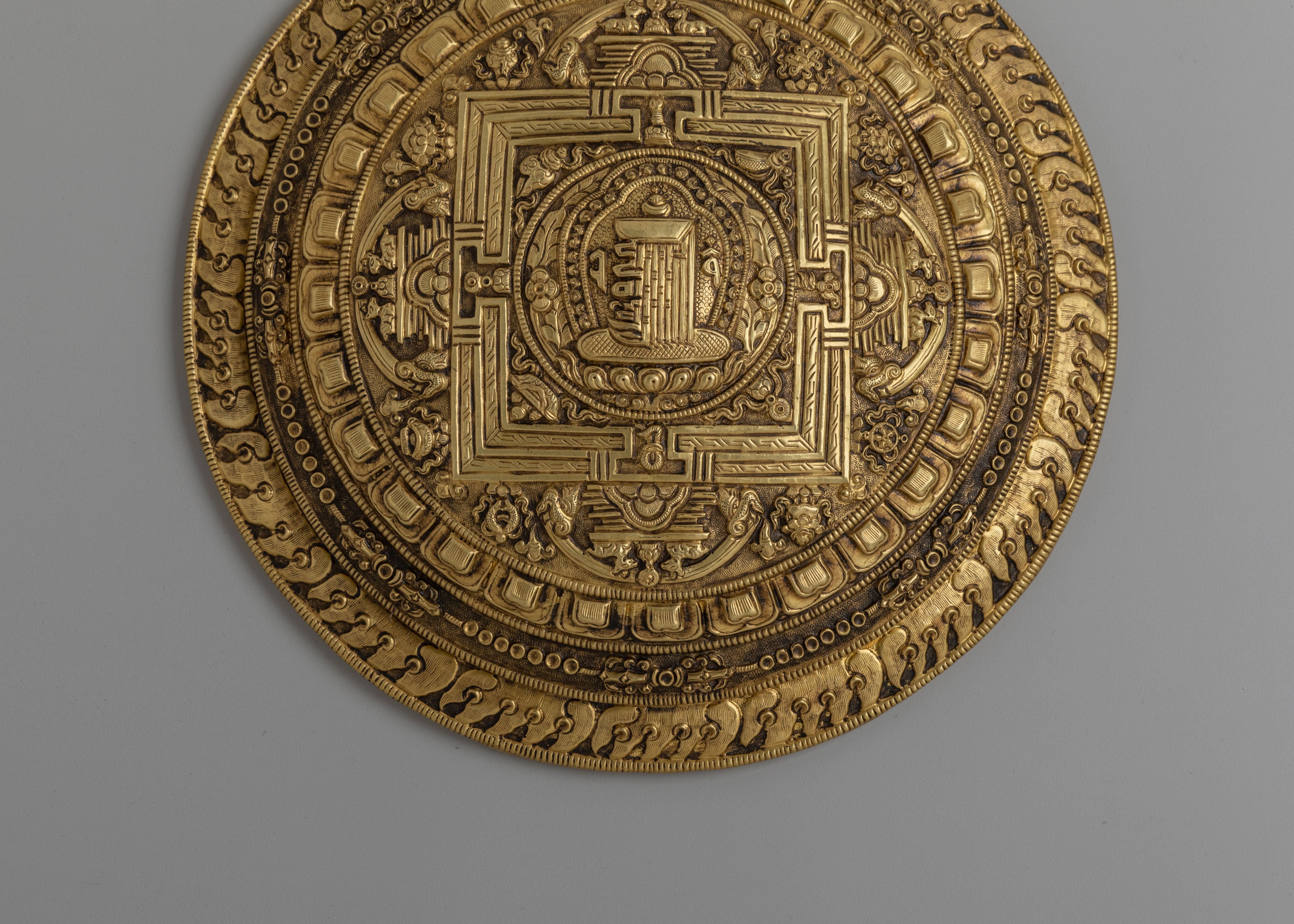 Kalachakra Mandala Wall Hanging | Tibetan Buddhist Symbolism