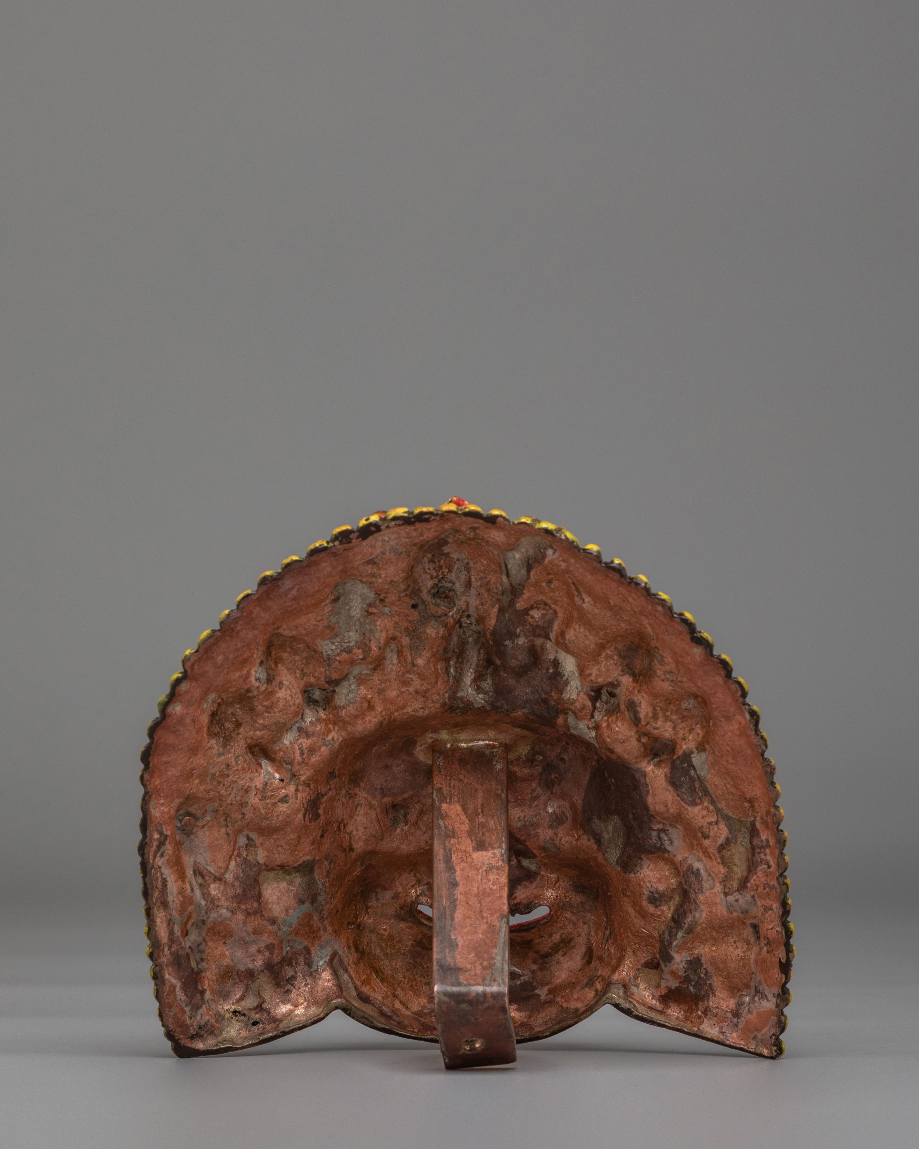 Sacred Bhairav Mask | Spiritual Decor