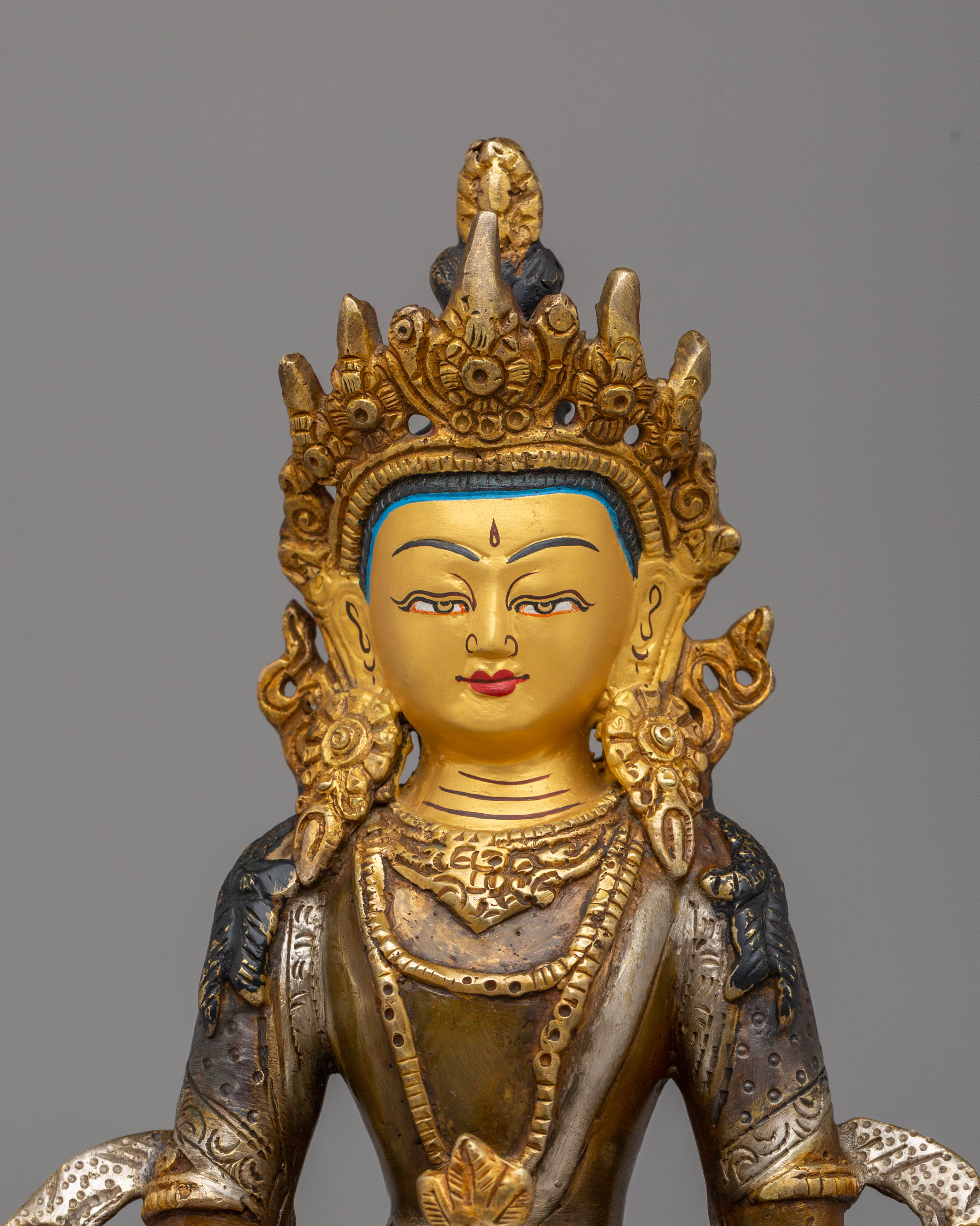 Handcrafted Amitayus Statue | The Buddha of Infinite Life
