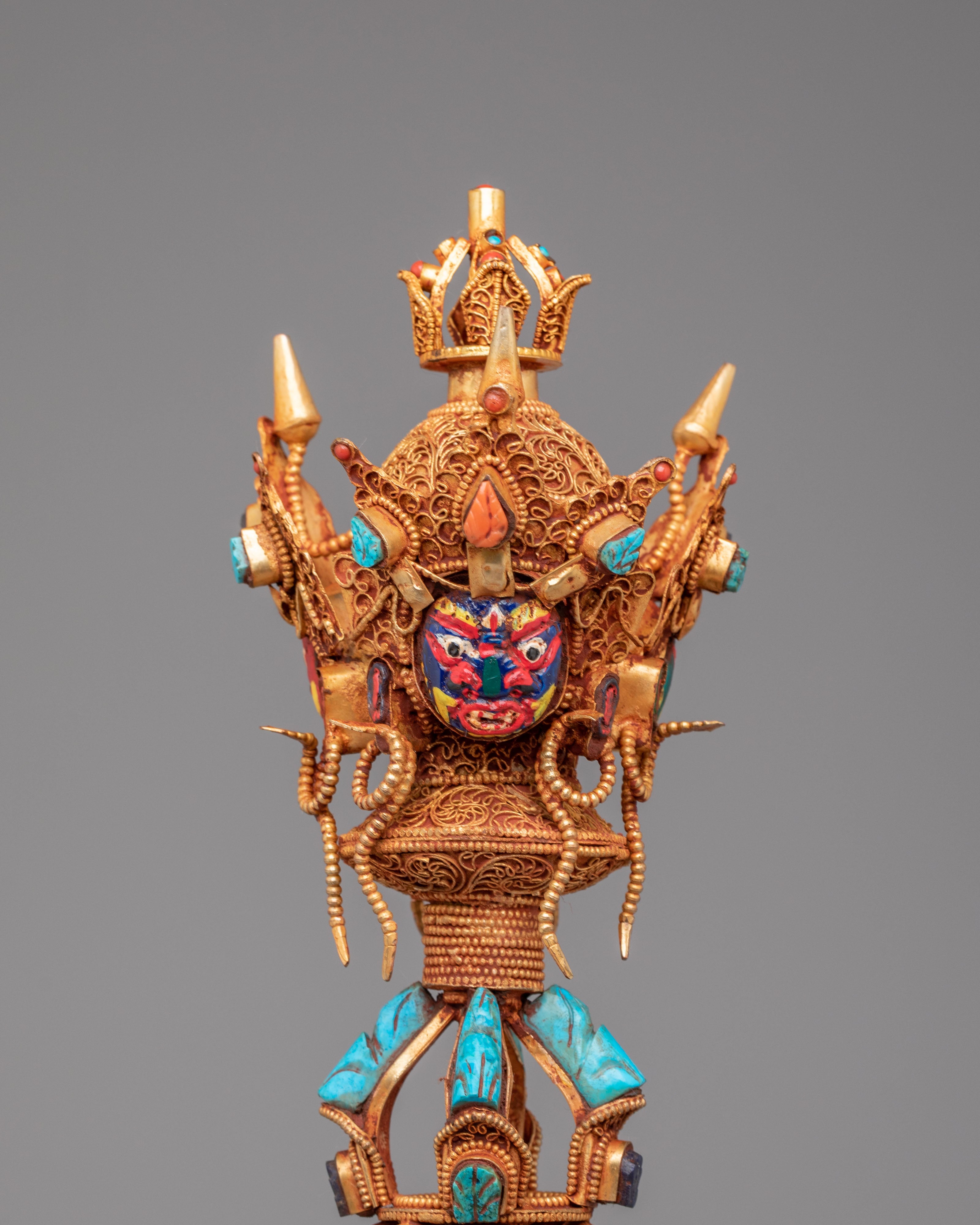 Buddhist Tibetan Phurba | Ritual Dagger for Protection & Spiritual Transformation