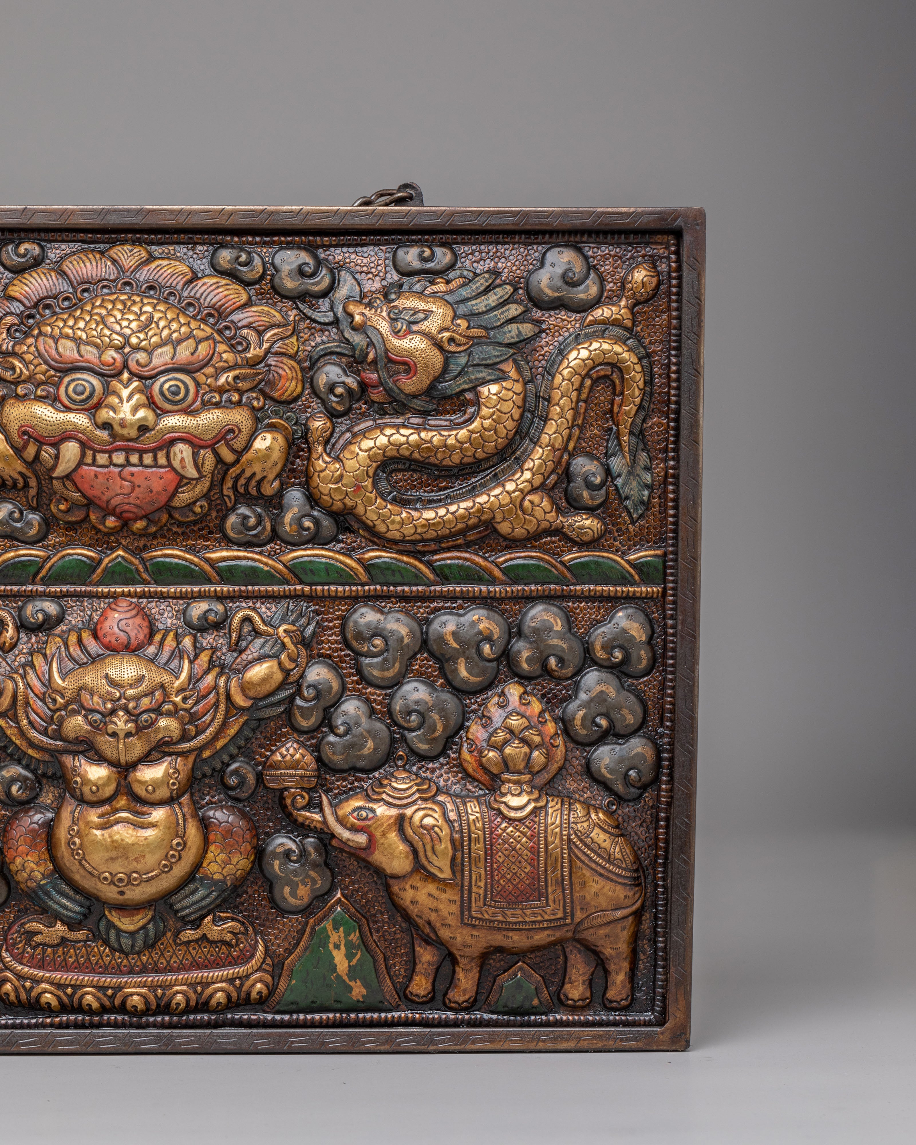 Buddhist Cheppu Garuda Wall Hanging | Tibetan Buddhist Art