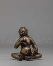 Buddhist Dzambhala Deity Statue 
