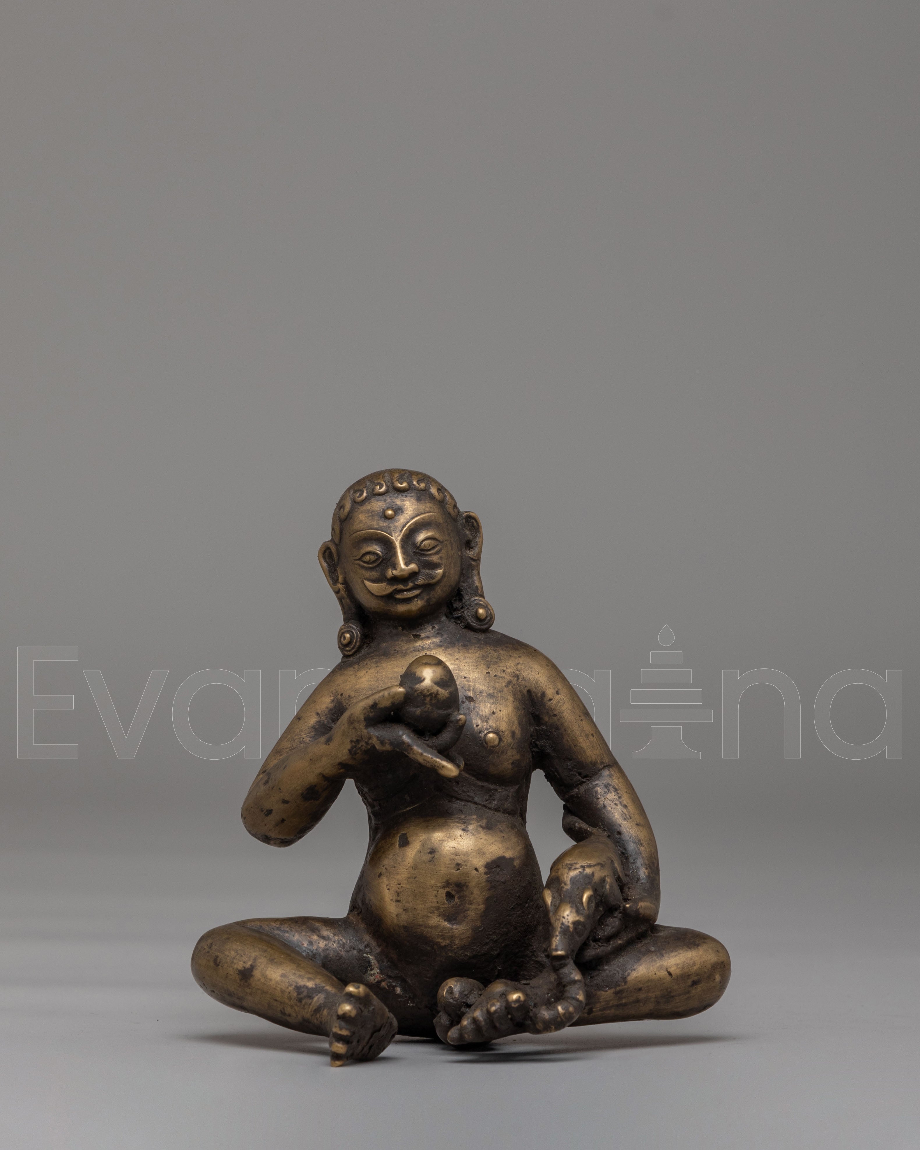 Buddhist Dzambhala Deity Statue 