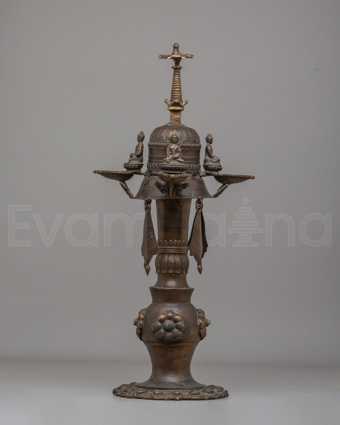 Buddhist Altar Oil Lamp