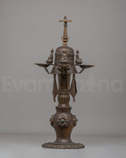 Buddhist Altar Oil Lamp