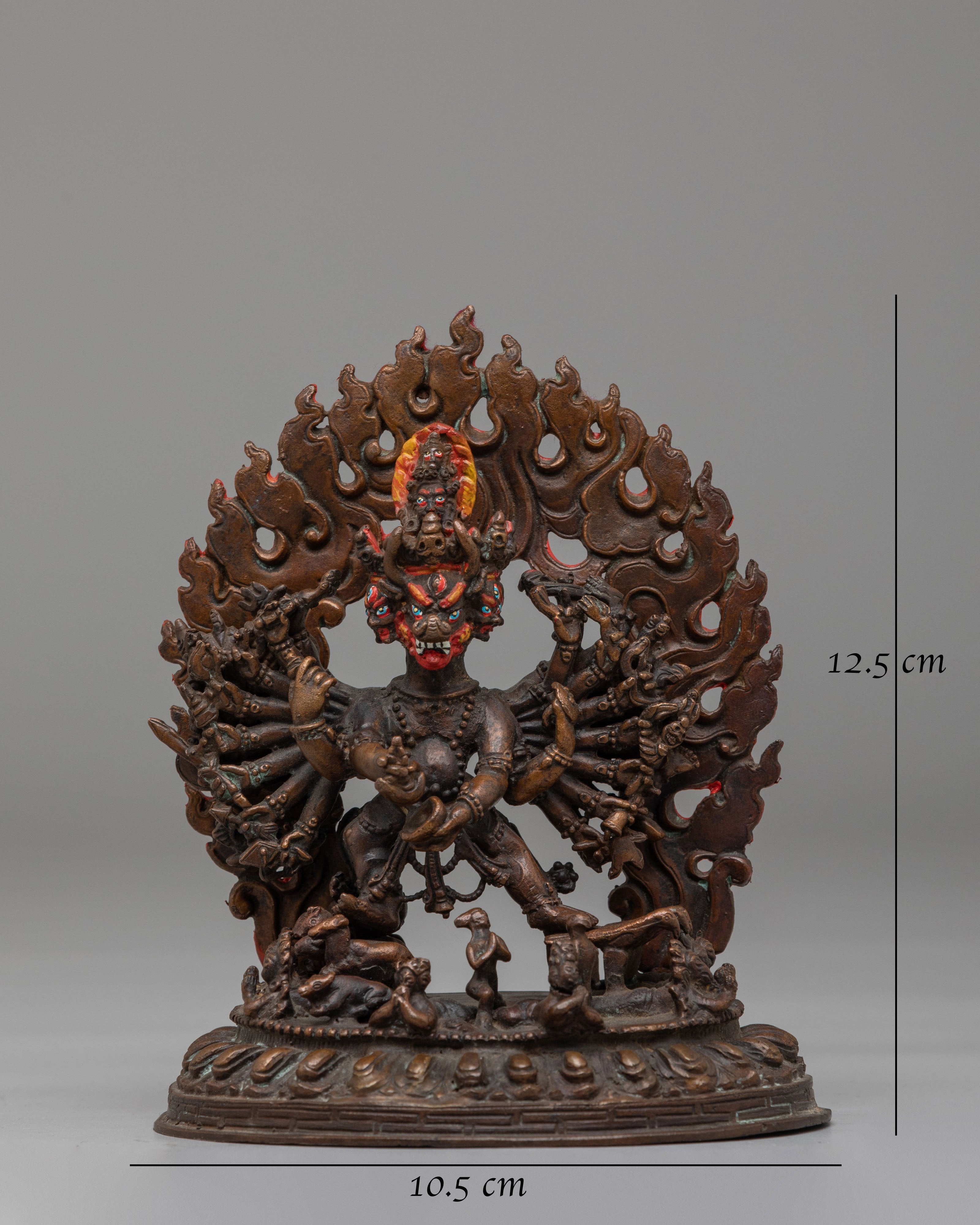 Yamantaka Statue for Protection | Wrathful Protector Deity