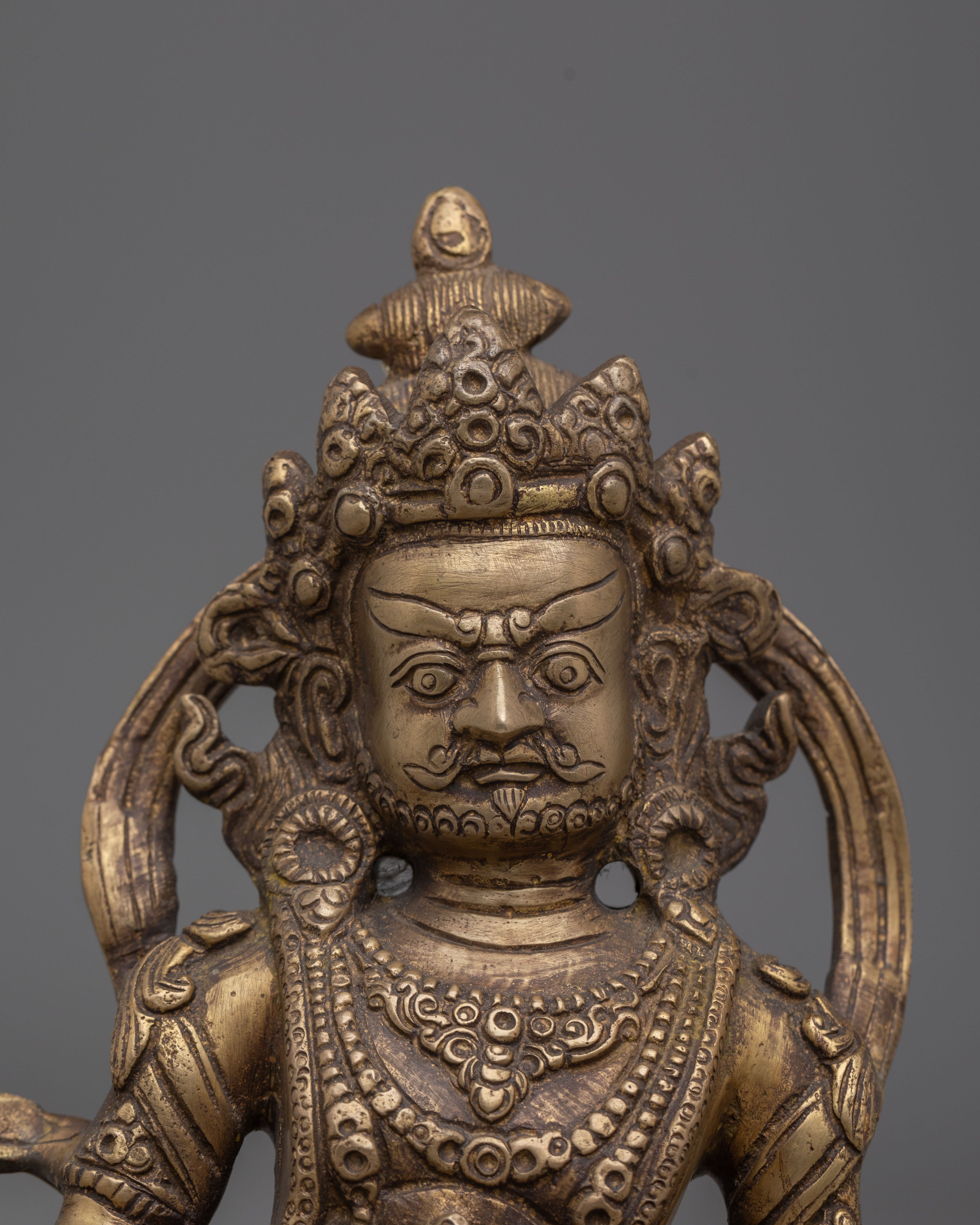 Handcrafted Dzambhala Statue of Wealth | Blessings of Wealth and Generosity