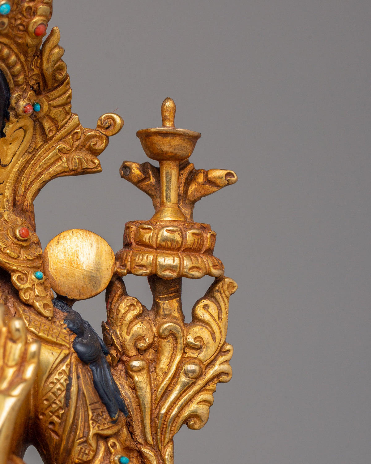 Handmade Manjushri Deity Statue | Bodhisattva of Wisdom
