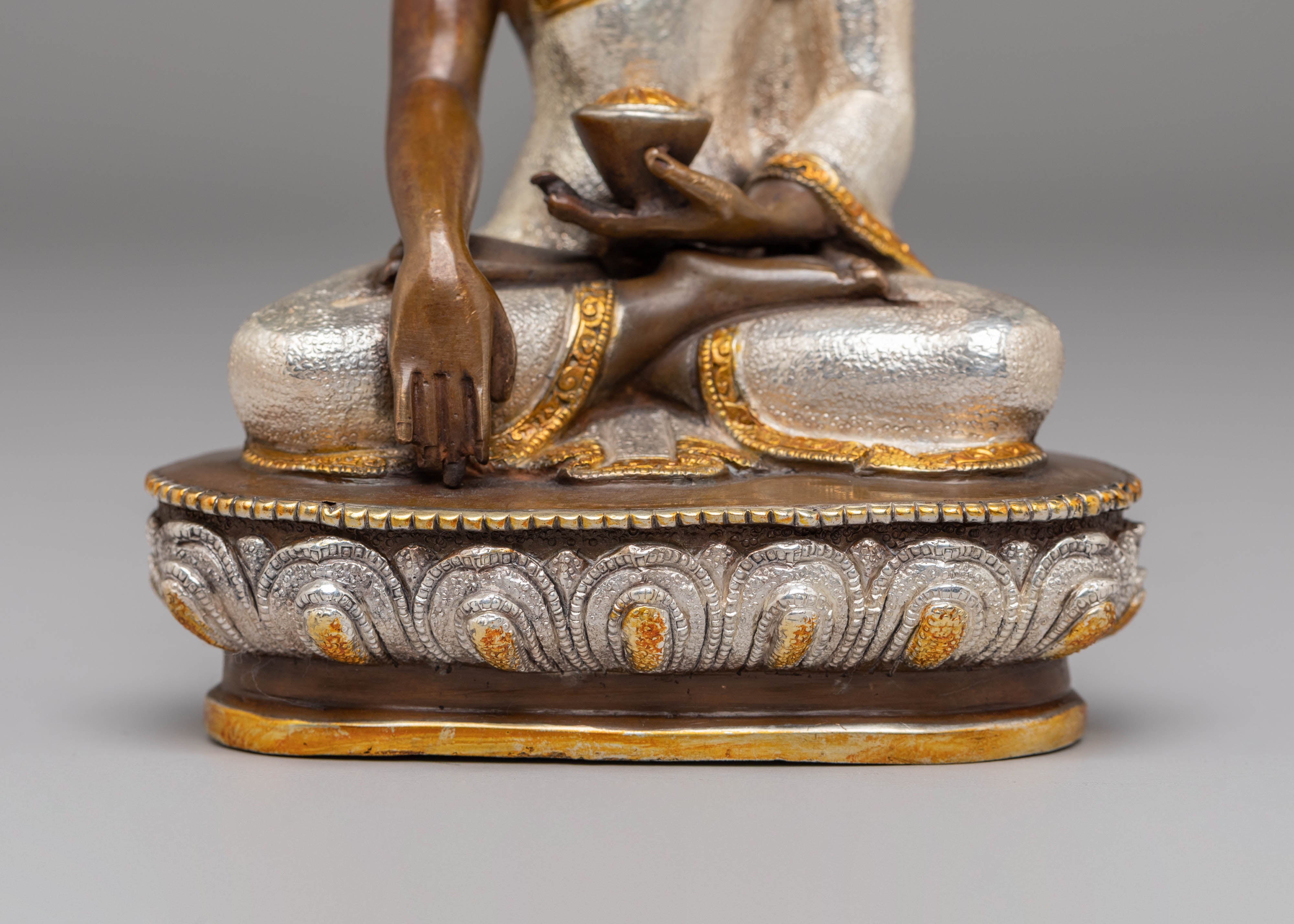 Handmade Buddhist Three-Buddha Set | Three-Buddha Set for Altar Worship