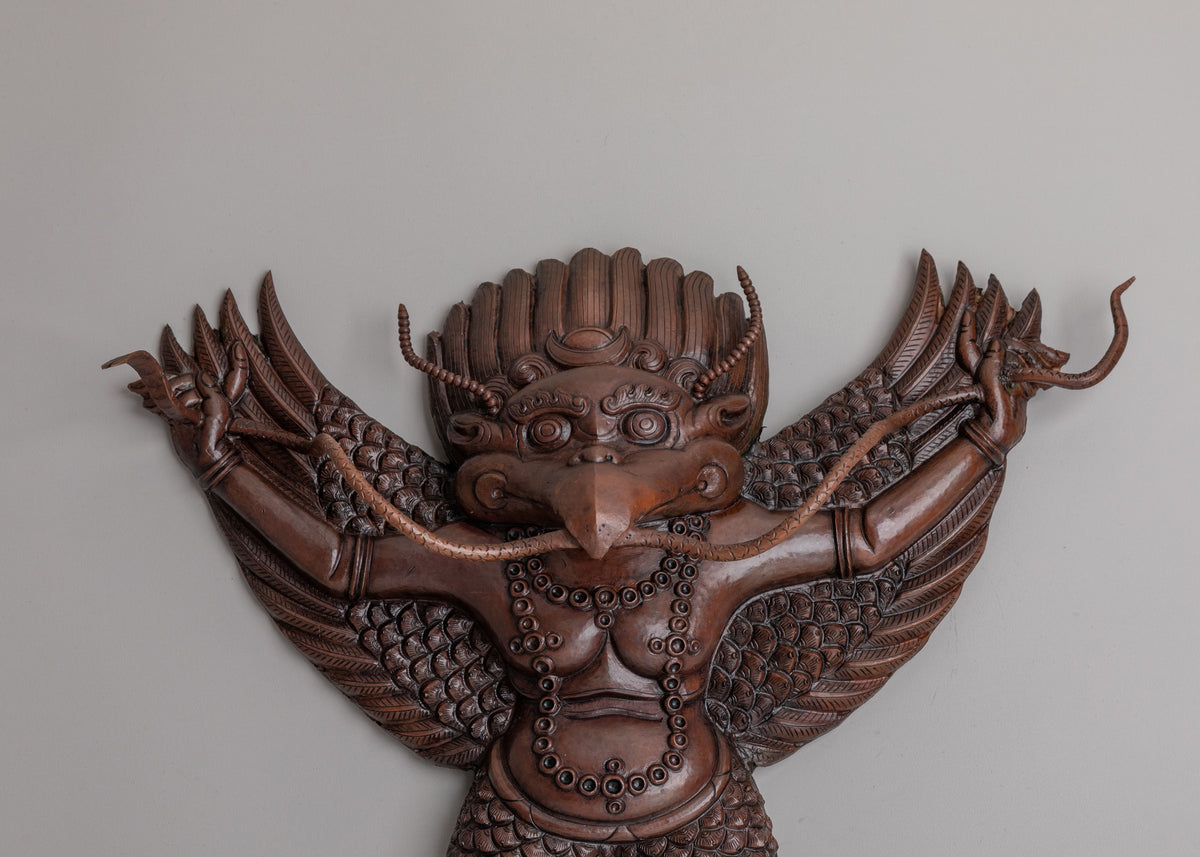 Himalayan Garuda Wall Decor | Majestic Wall Hanging