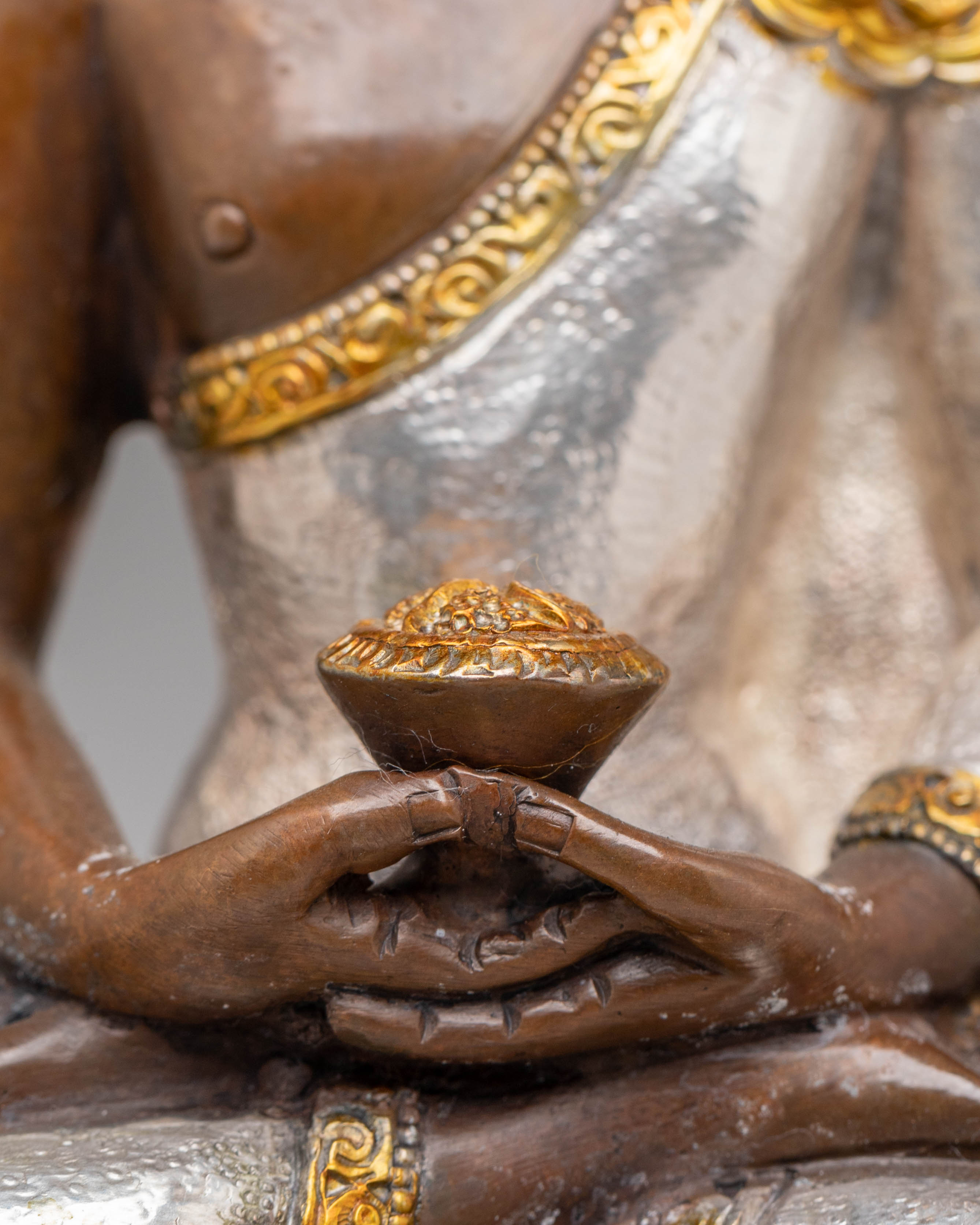 Handmade Amitabha Buddha Statue | Sacred Figure of Peace