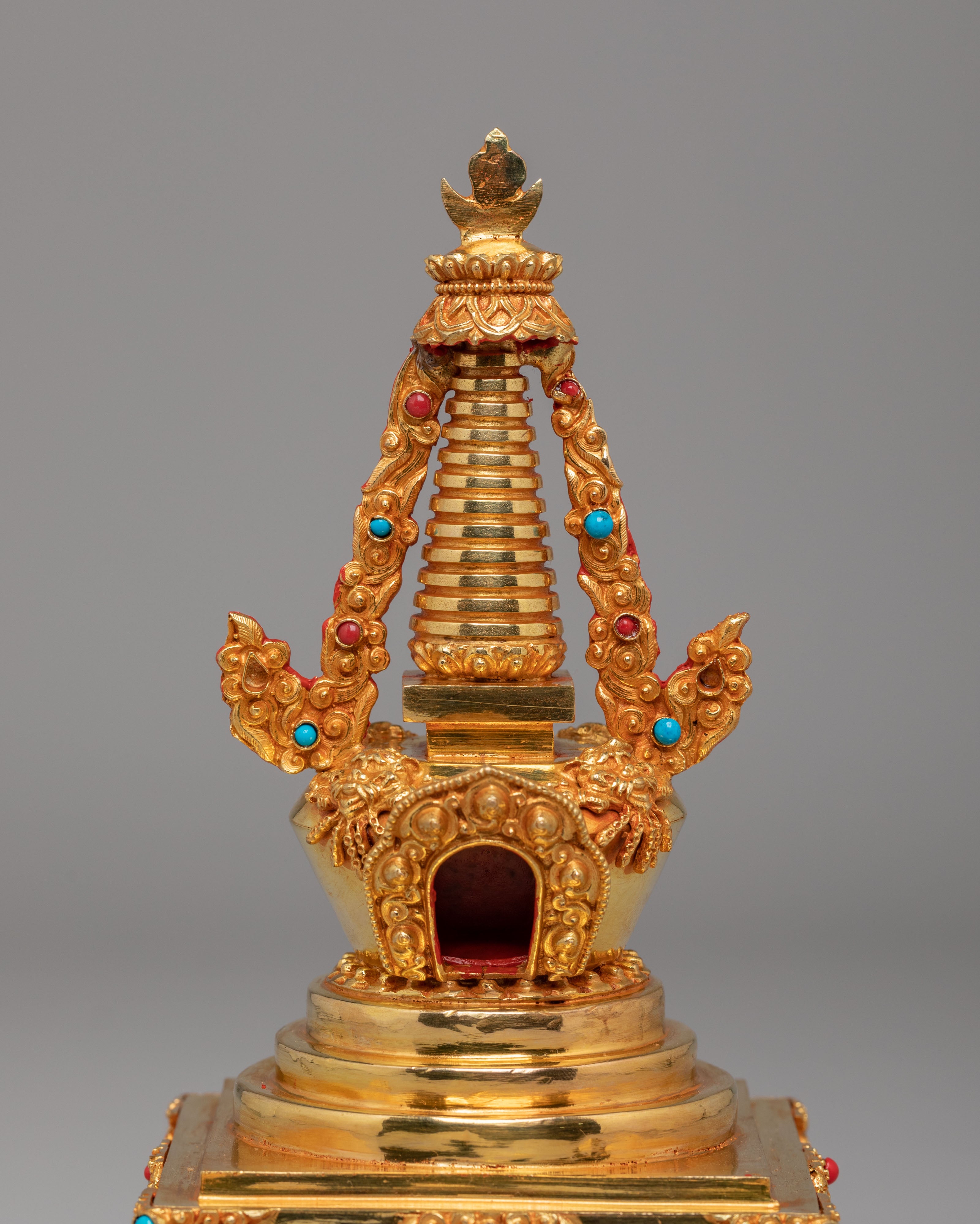 Handmade Stupa of Complete Victory | Symbol of Enlightenment