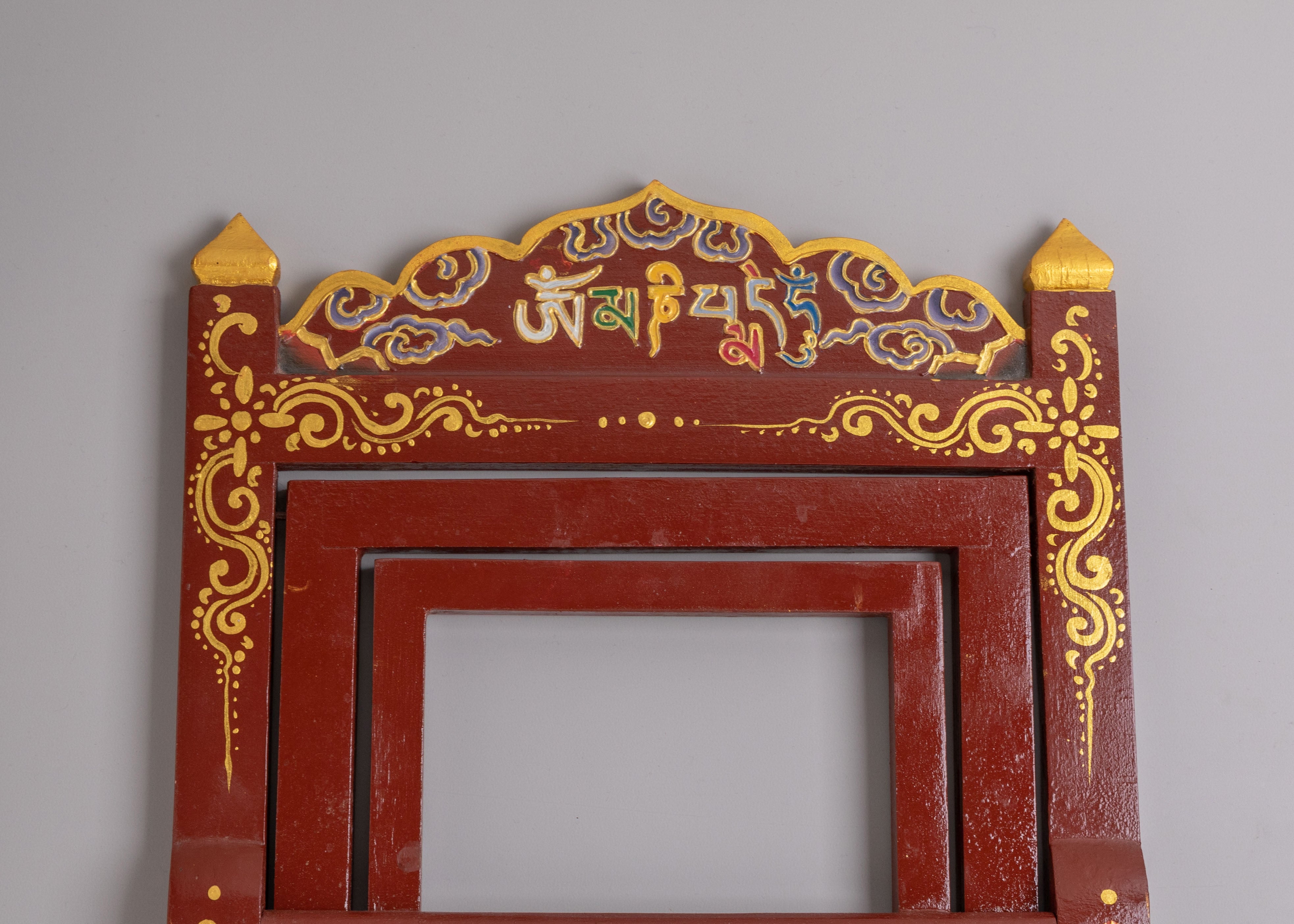 Decorative Book Stand | Handcrafted Spiritual Decor