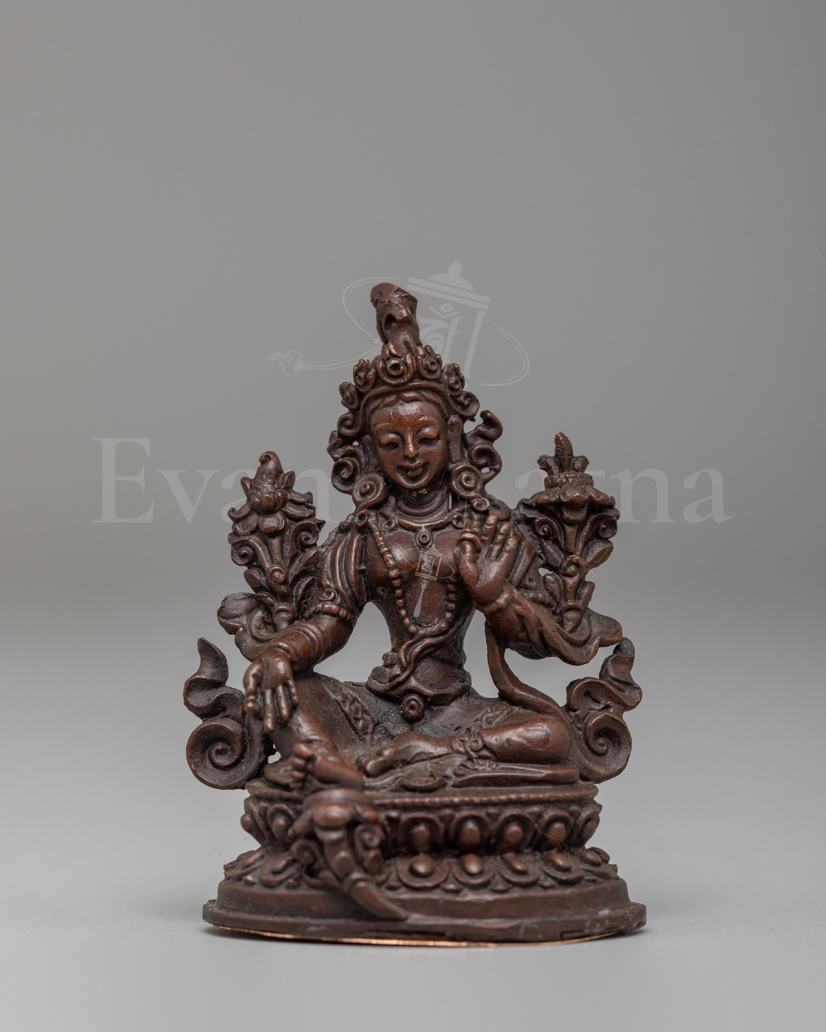 Goddess Green Tara Deity Statue