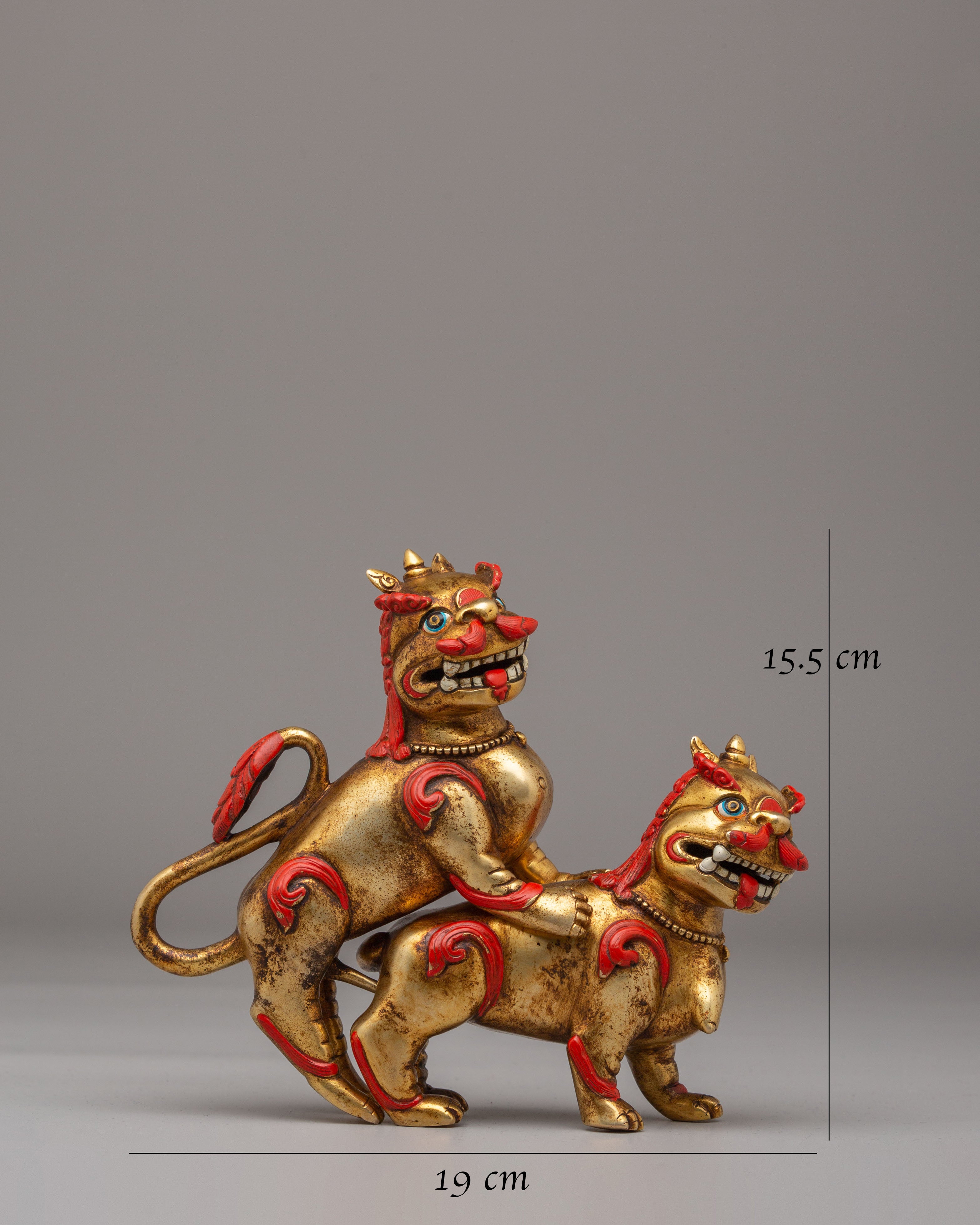Handcrafted Lion Set for Decor | Perfect for Home and Office