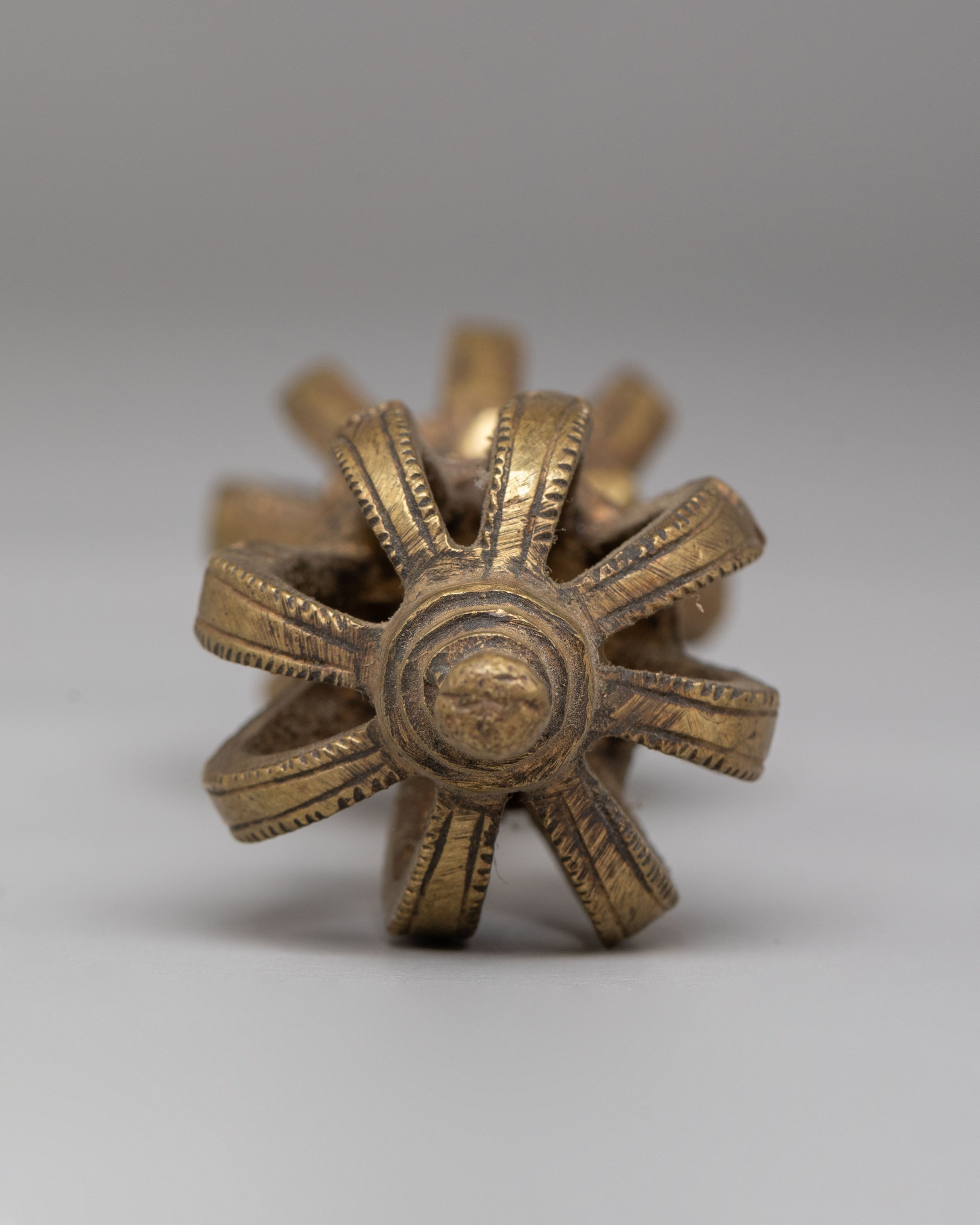 Himalayan Ceremonial Tibetan Vajra | Sacred Ritual Tool for Protection & Spiritual Balance