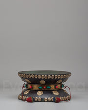 Wooden Damaru Ritual Instrument 