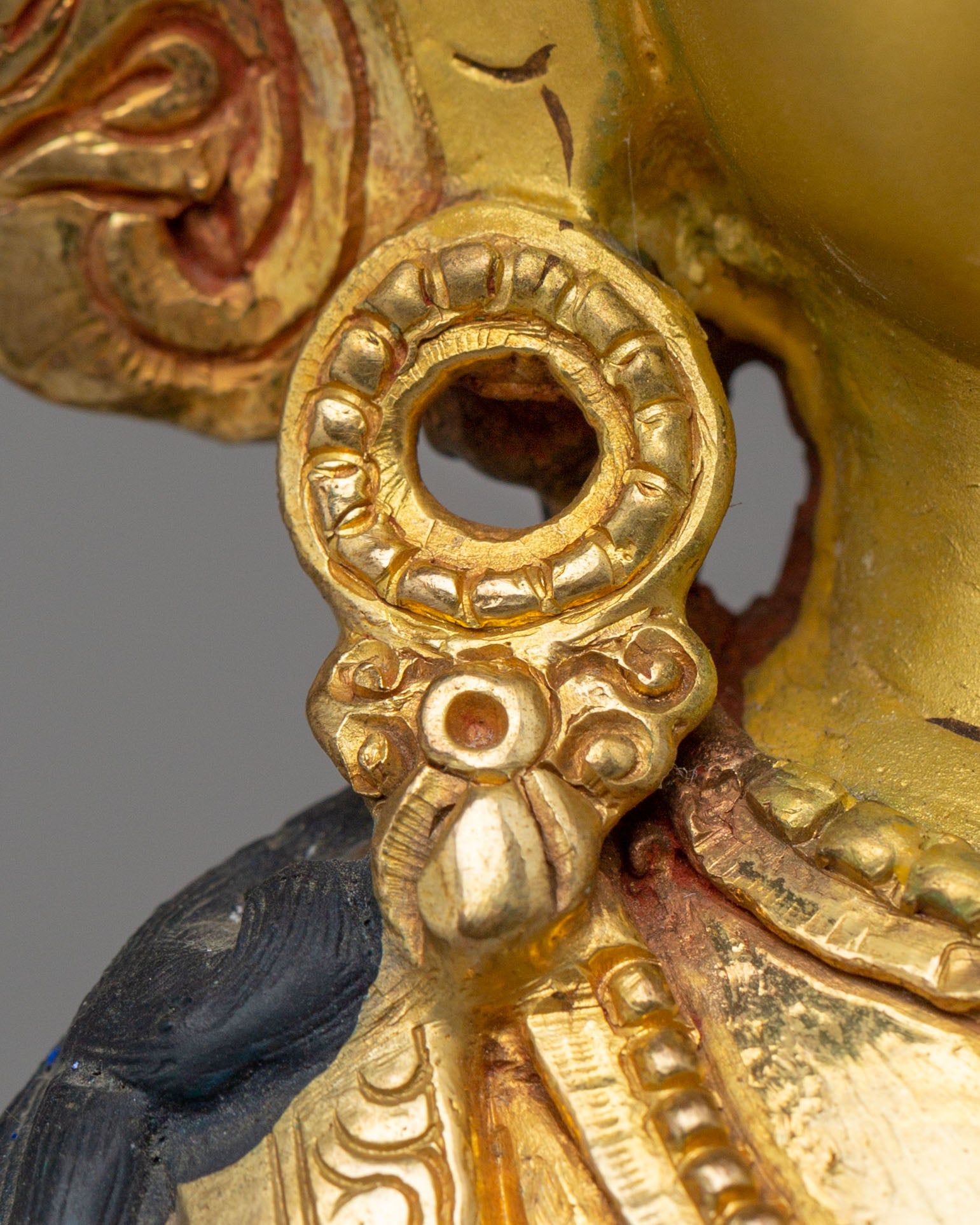 Sacred Altar Vajrasattva Statue | Copper Body with 24K Gold Plating