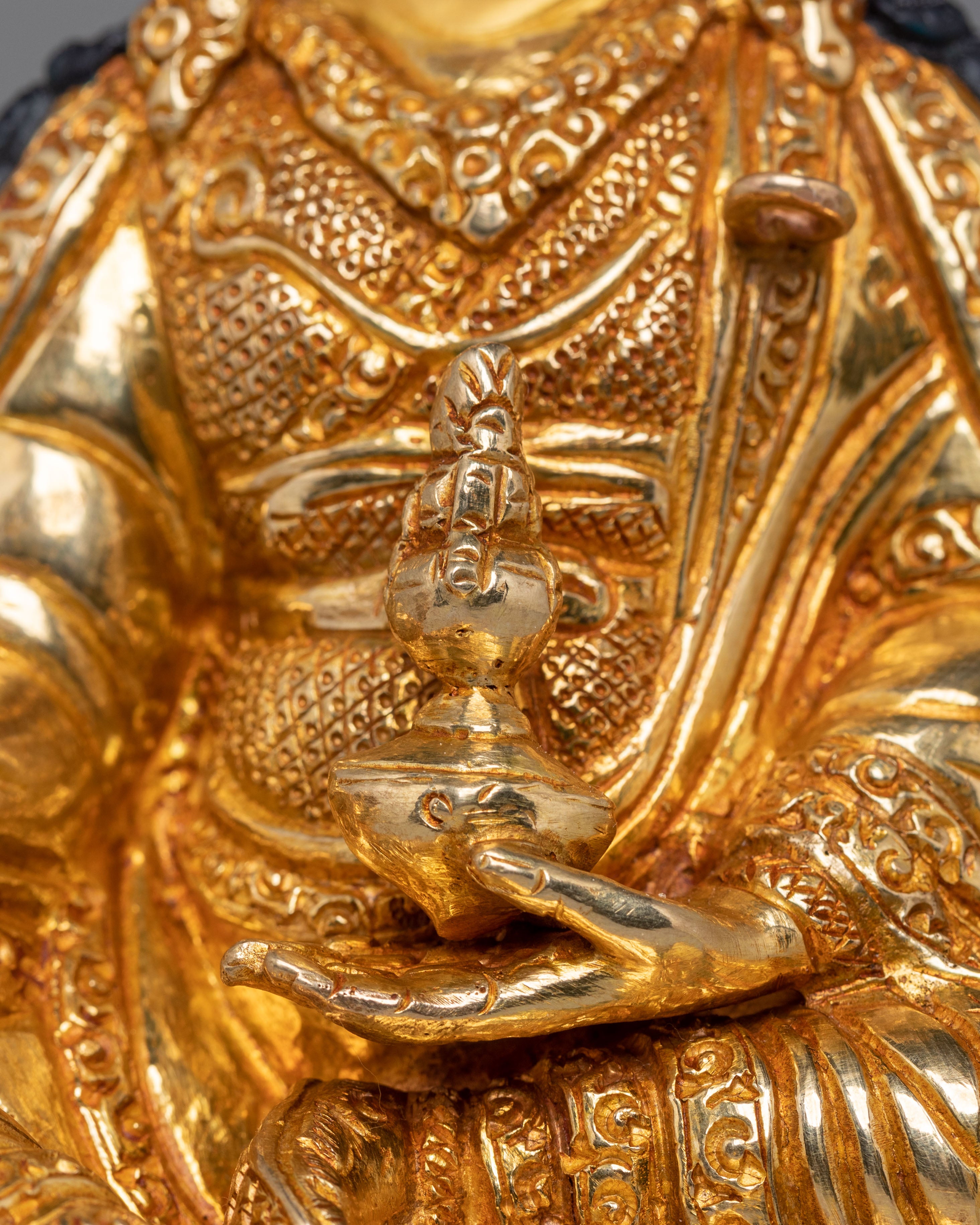 Vajrayana Master Guru Padmasambhava Statue | Sacred Guru Rinpoche Art
