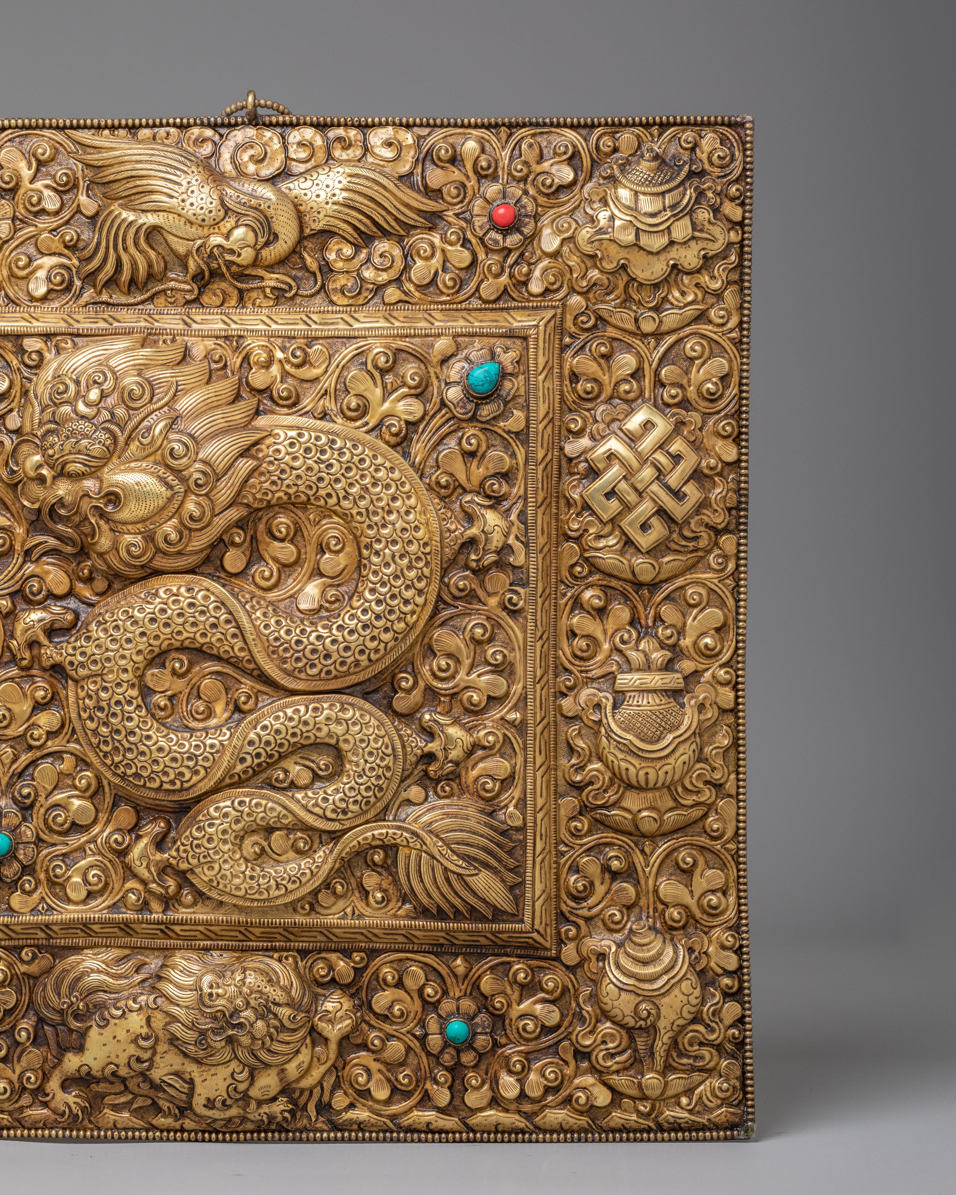 Tibetan Bishwo Vajra Wall Hanging | Symbol of Protection