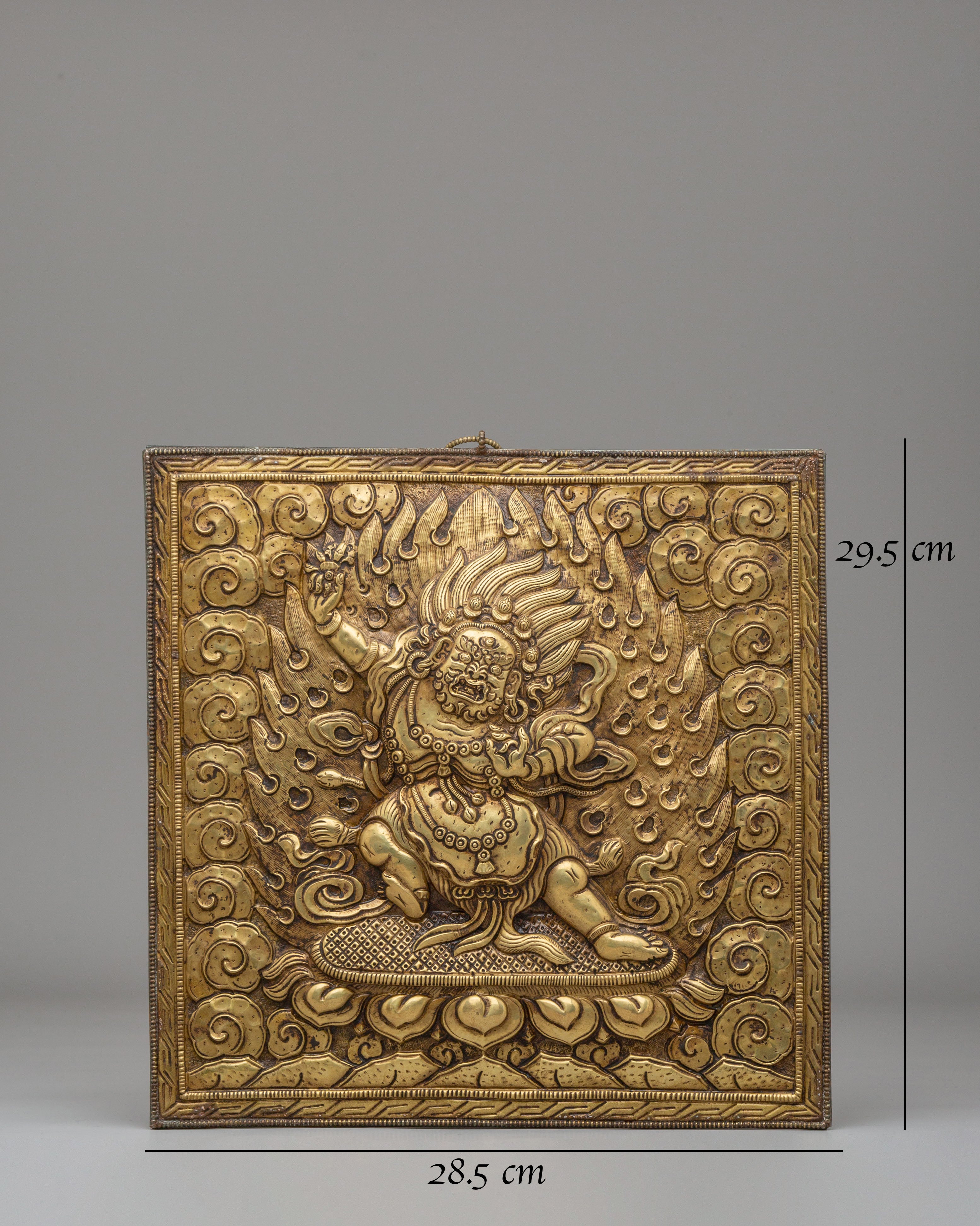 Handmade Vajrapani Wall Hanging | Himalayan Art