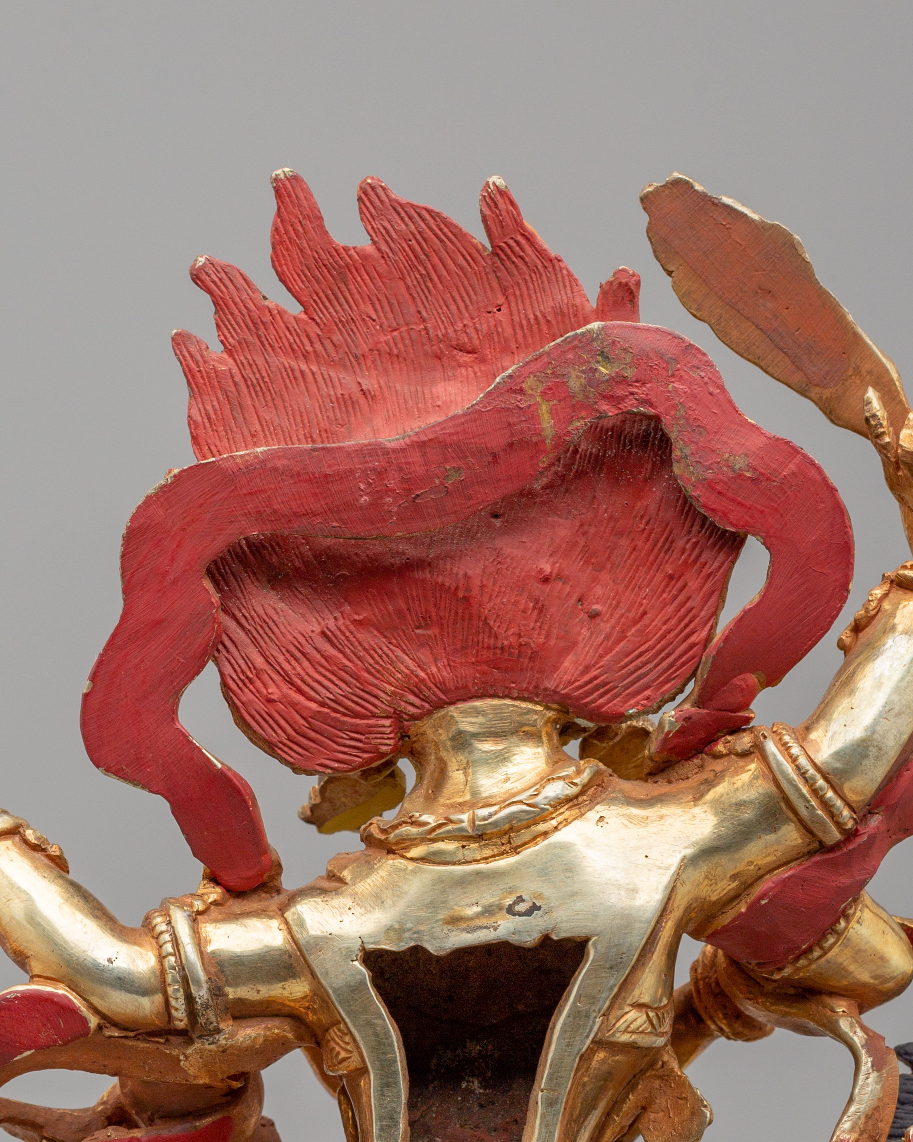 Palden Lhamo Spiritual Sculpture | Tibetan Protector Deity Statue