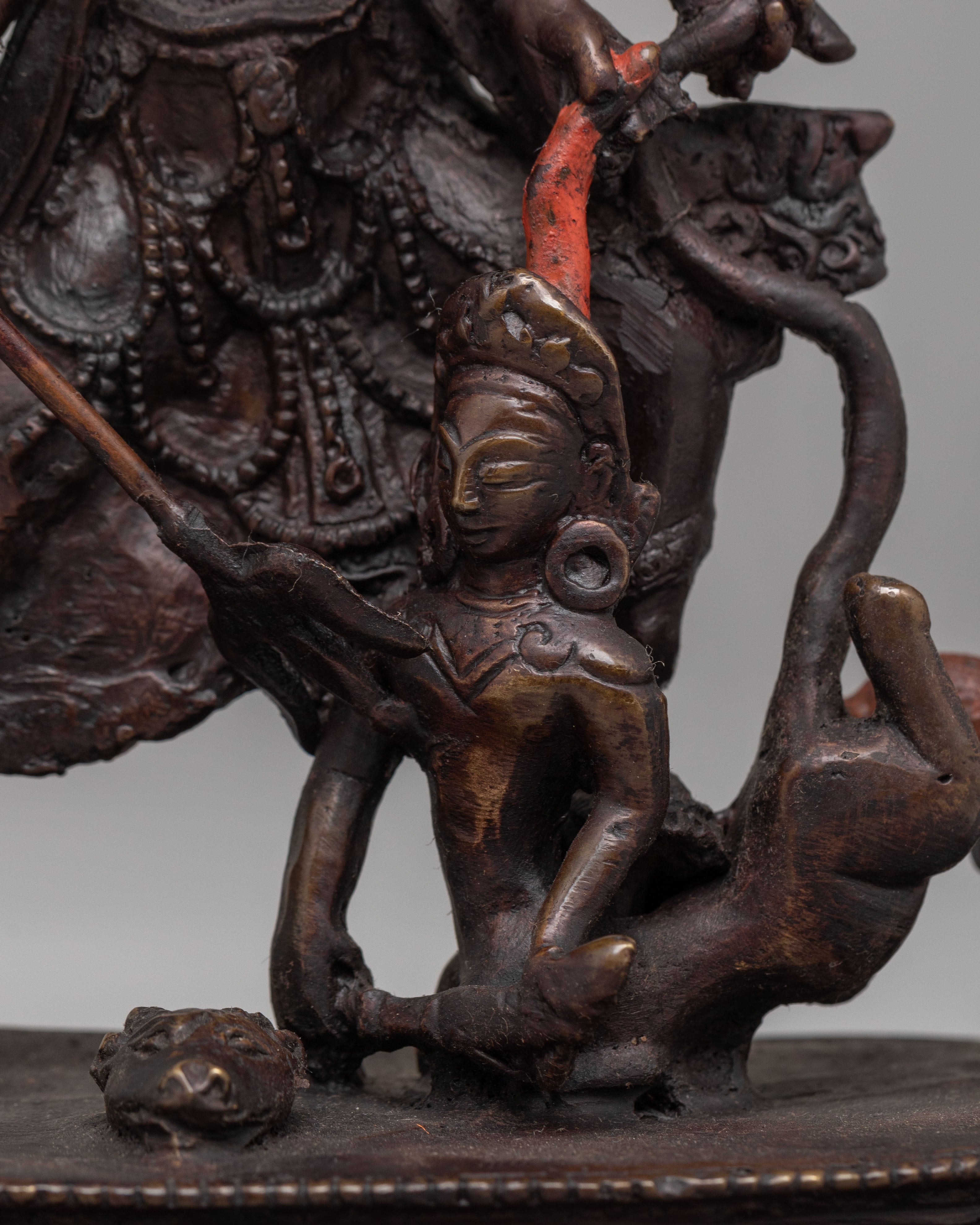 Sacred Lord Durga Statue | Divine Hindu Goddess Sculpture
