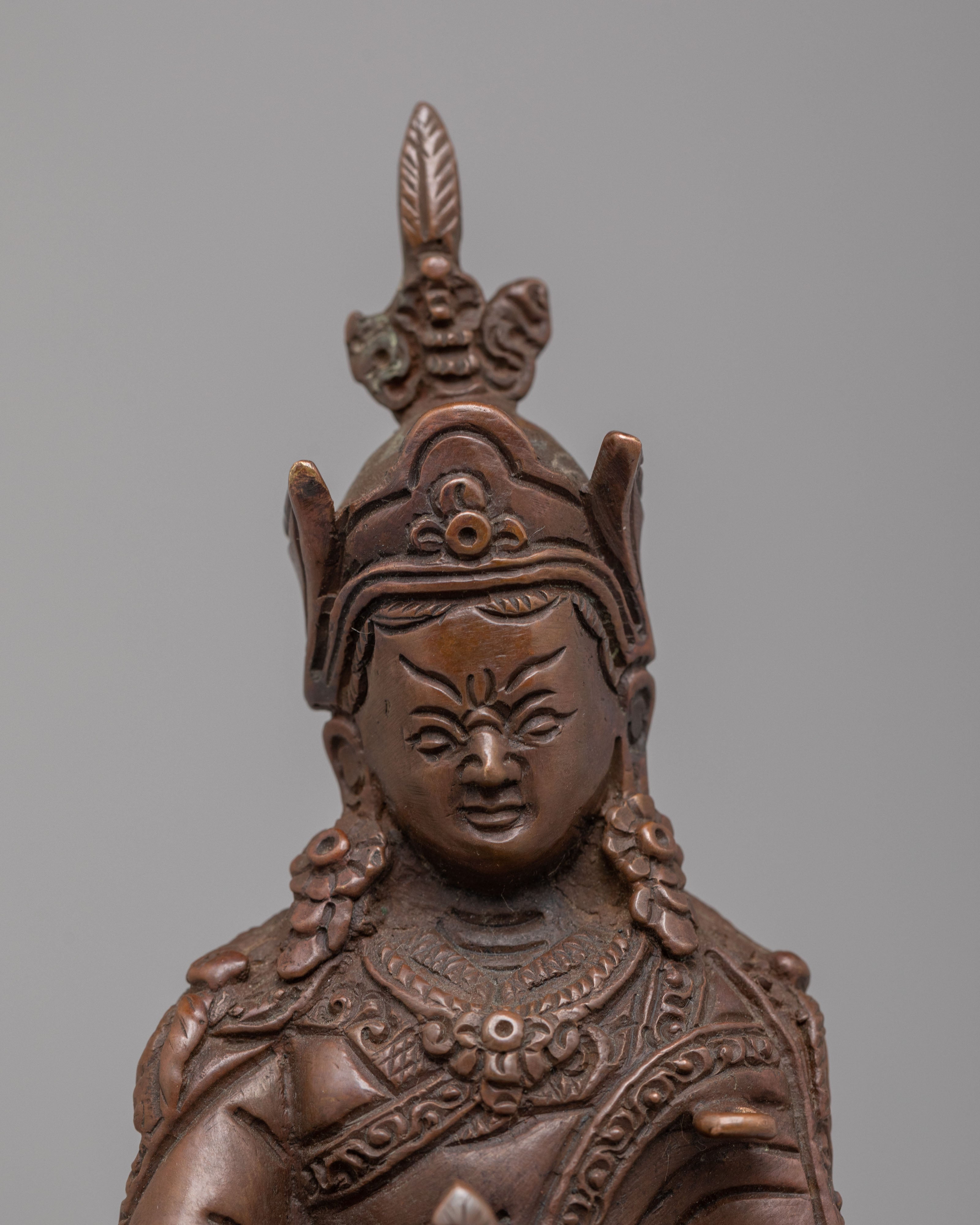 Guru Rinpoche Padmasambhava Sculpture | Tibetan Master