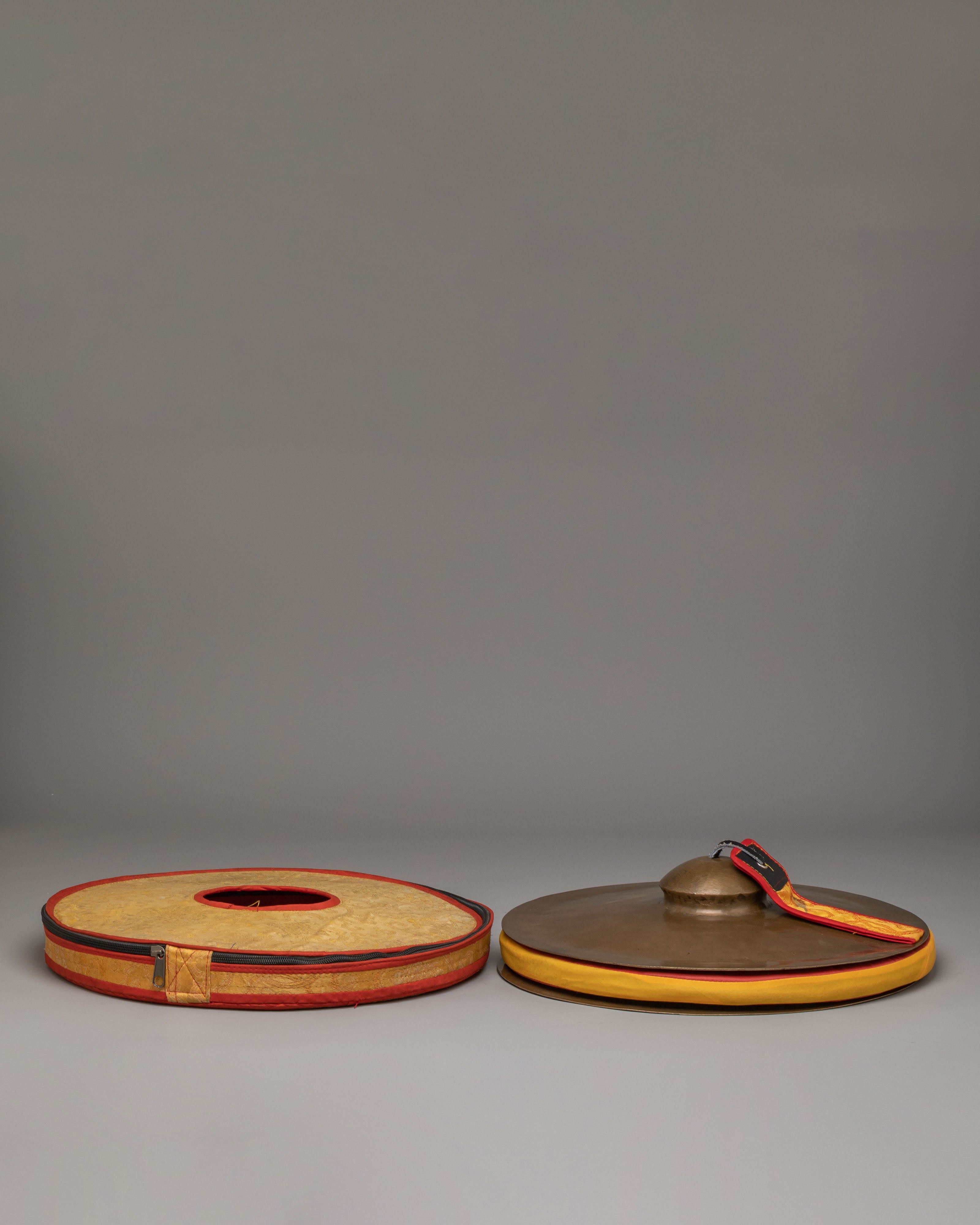 Traditional Ritual Jhyamta | Seven Metal Tibetan Cymbals