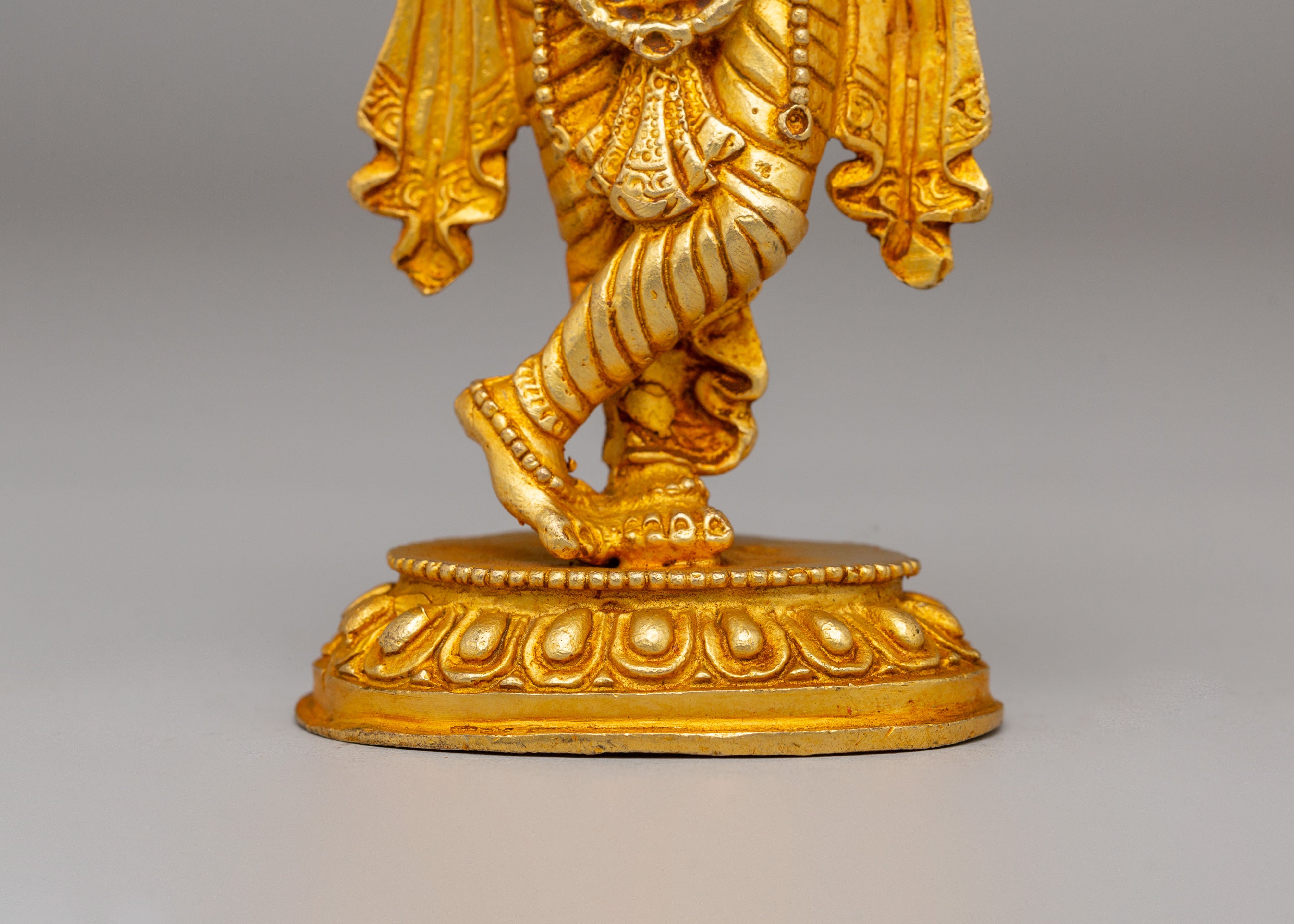 Sacred Krishna Statue | Hindu Deity Statue for Meditation