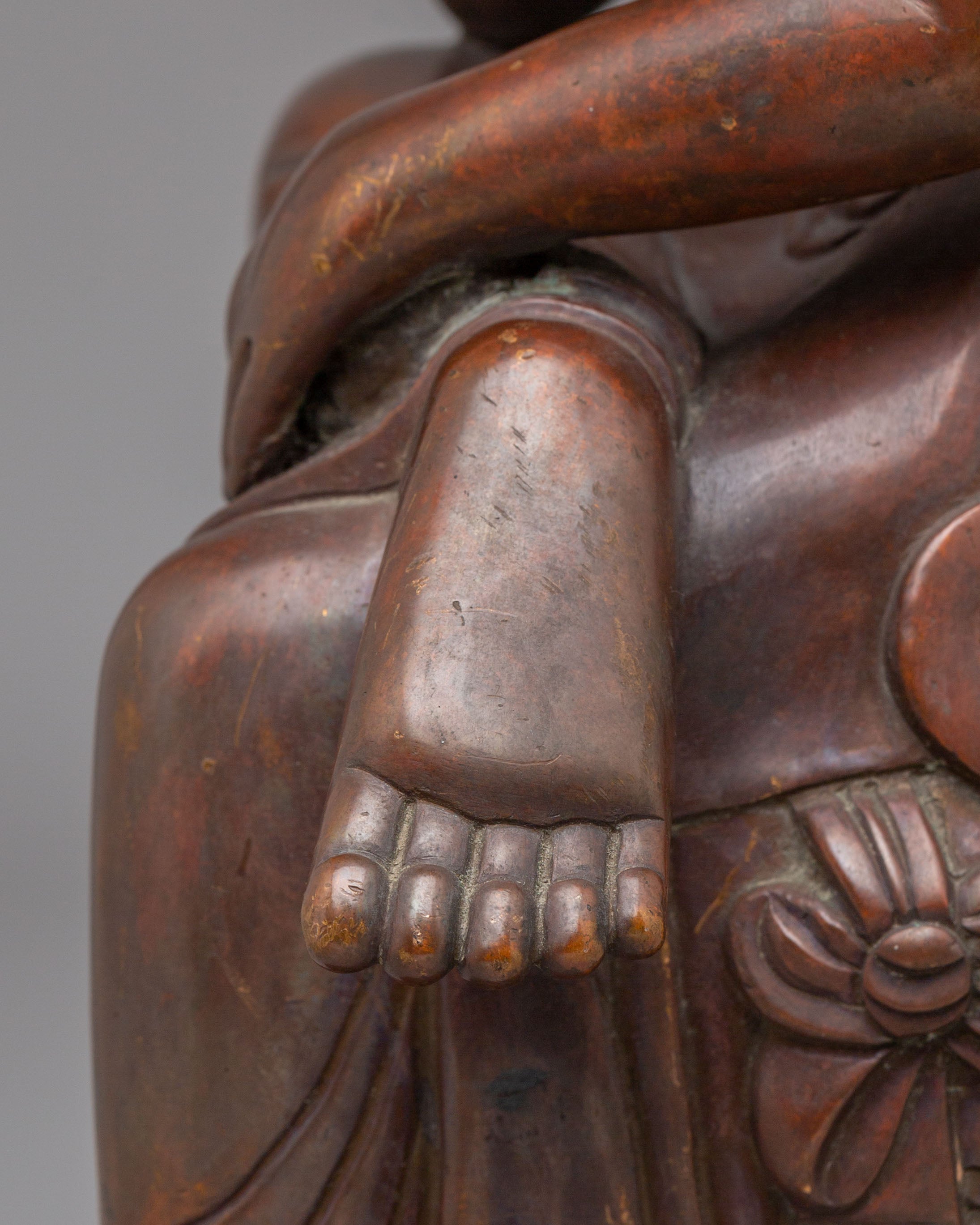 Tibetan Maitreya Buddha Sculpture | Symbol of Future Enlightenment