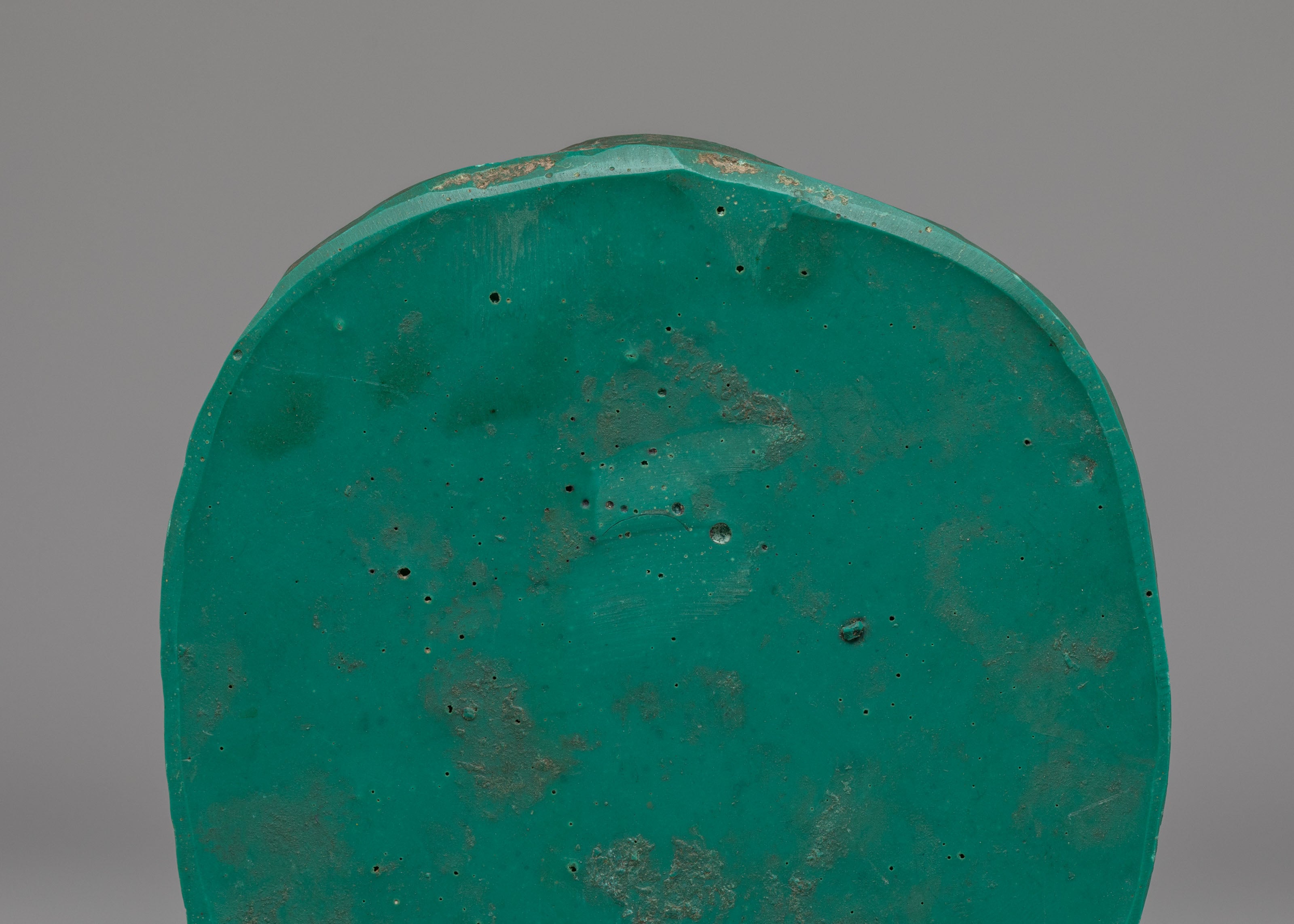 Tibetan Avalokiteshvara Statue | Compressed Turquoise Buddhist Compassion Sculpture