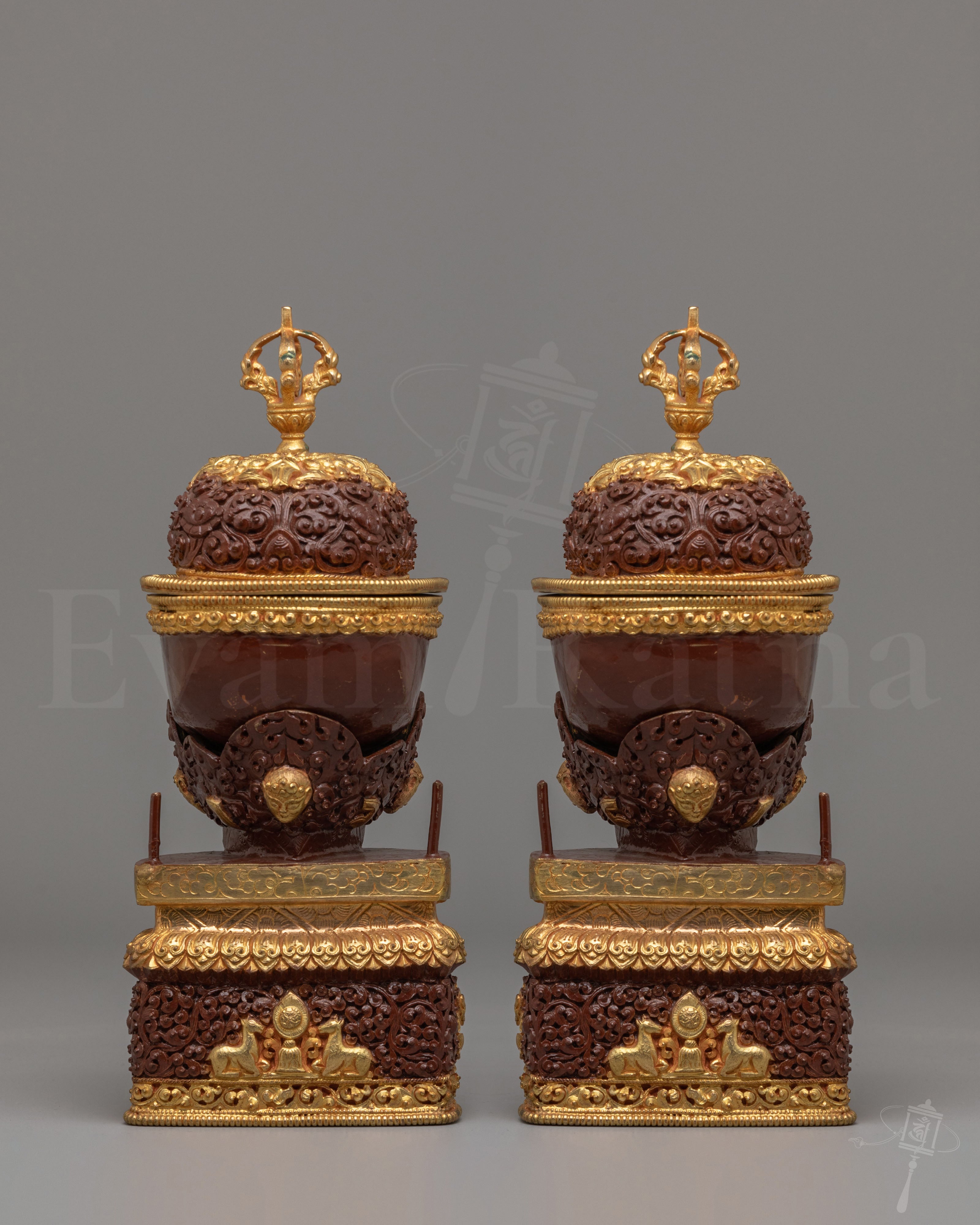 Handcrafted Kapala Ritual Set