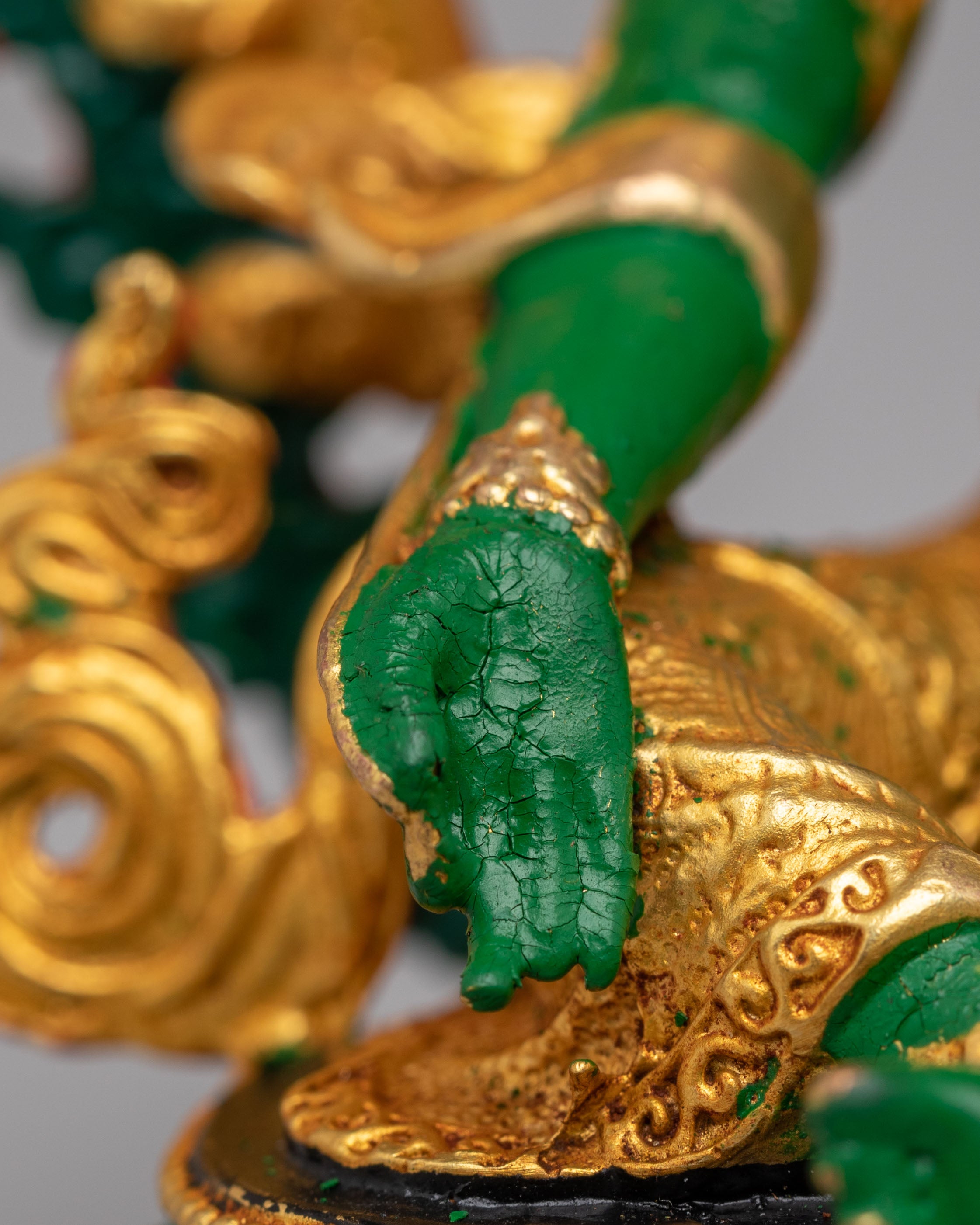 Green Tara Healing Goddess Statue | Symbol of Compassion