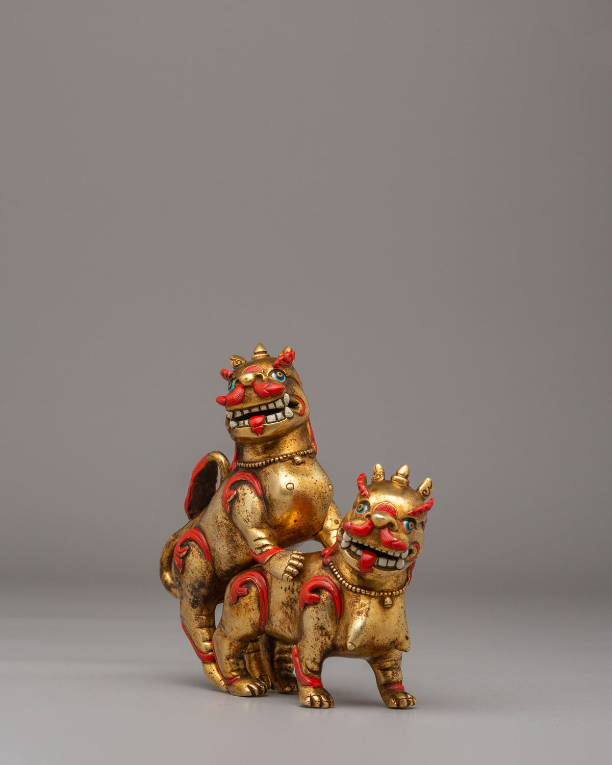 Handcrafted Lion Set for Decor | Perfect for Home and Office