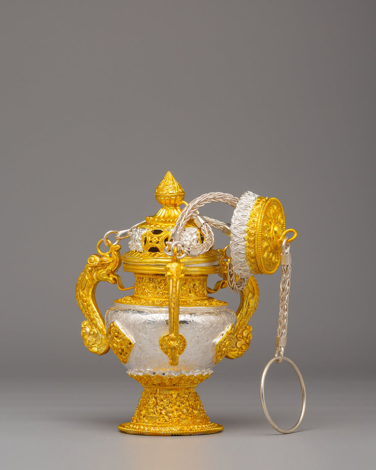 Buddhist Altar Incense Burner for Ritual | Sacred Decorative Piece