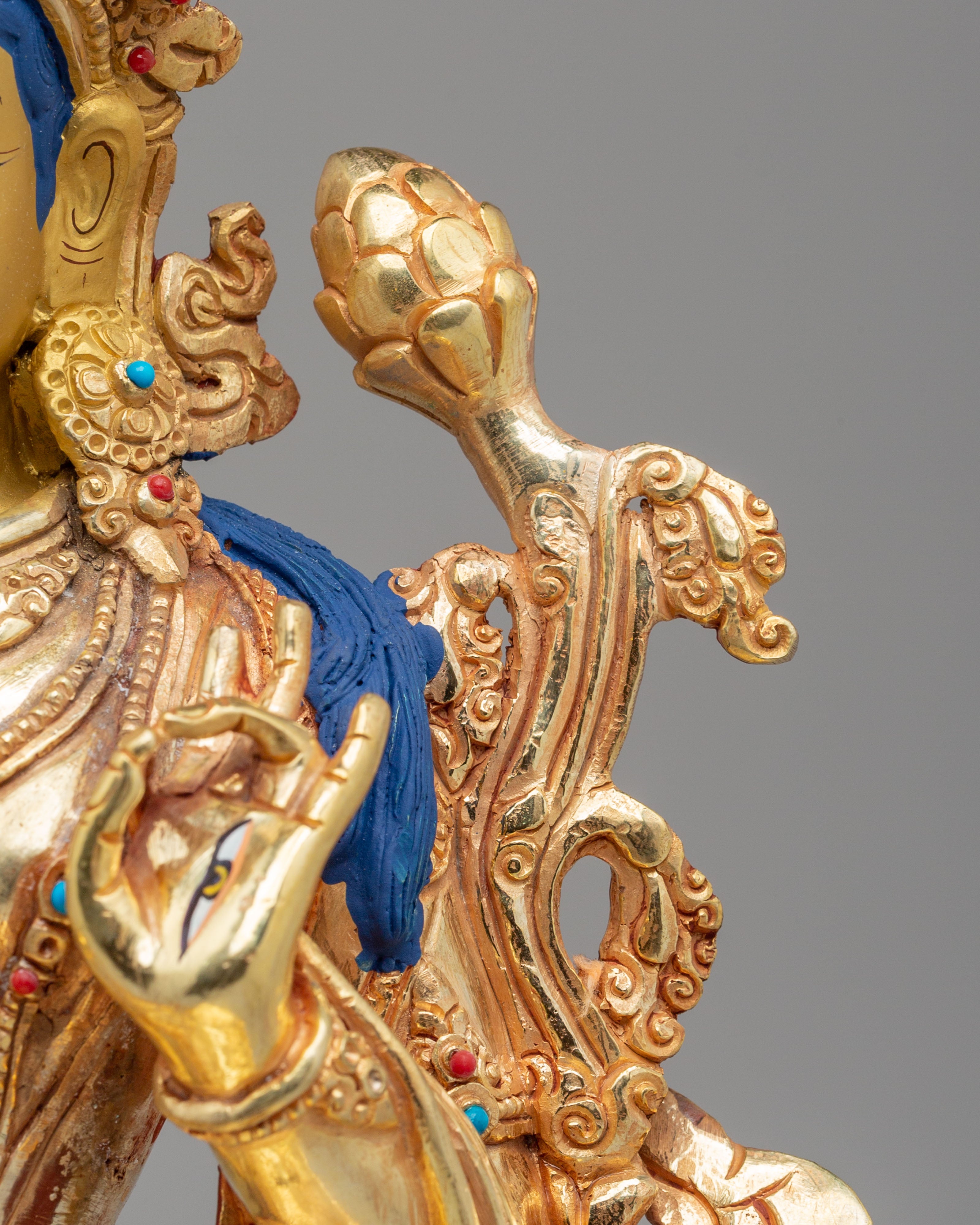White Tara Goddess of Longevity Statue | Divine Feminine Wisdom Art