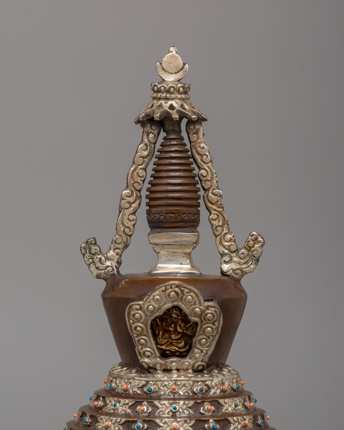 Buddhist Ritual Lotus Blossom Stupa | Symbol of Enlightenment