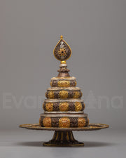 Tibetan Mandala Offering for Altar Use 