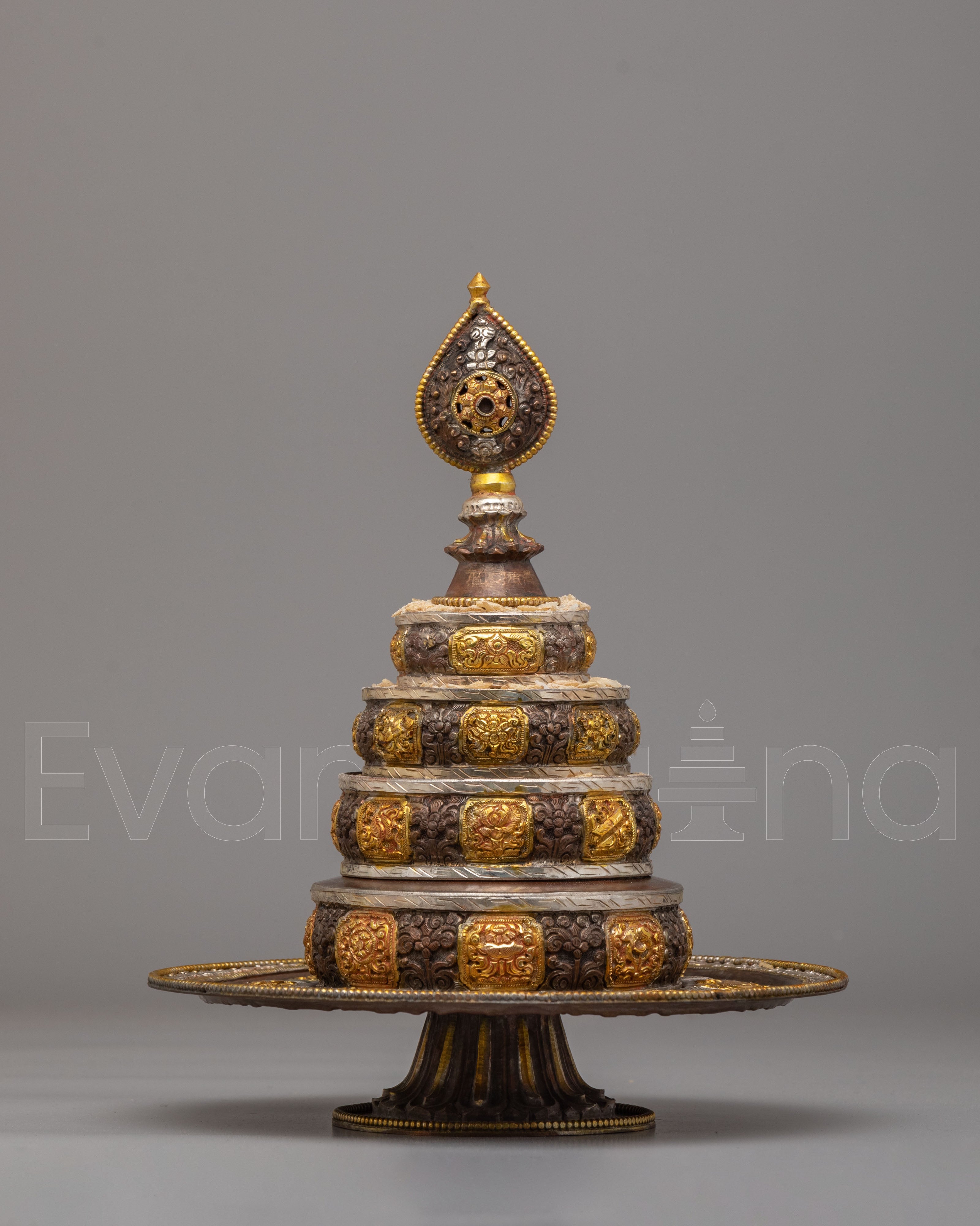 Tibetan Mandala Offering for Altar Use 