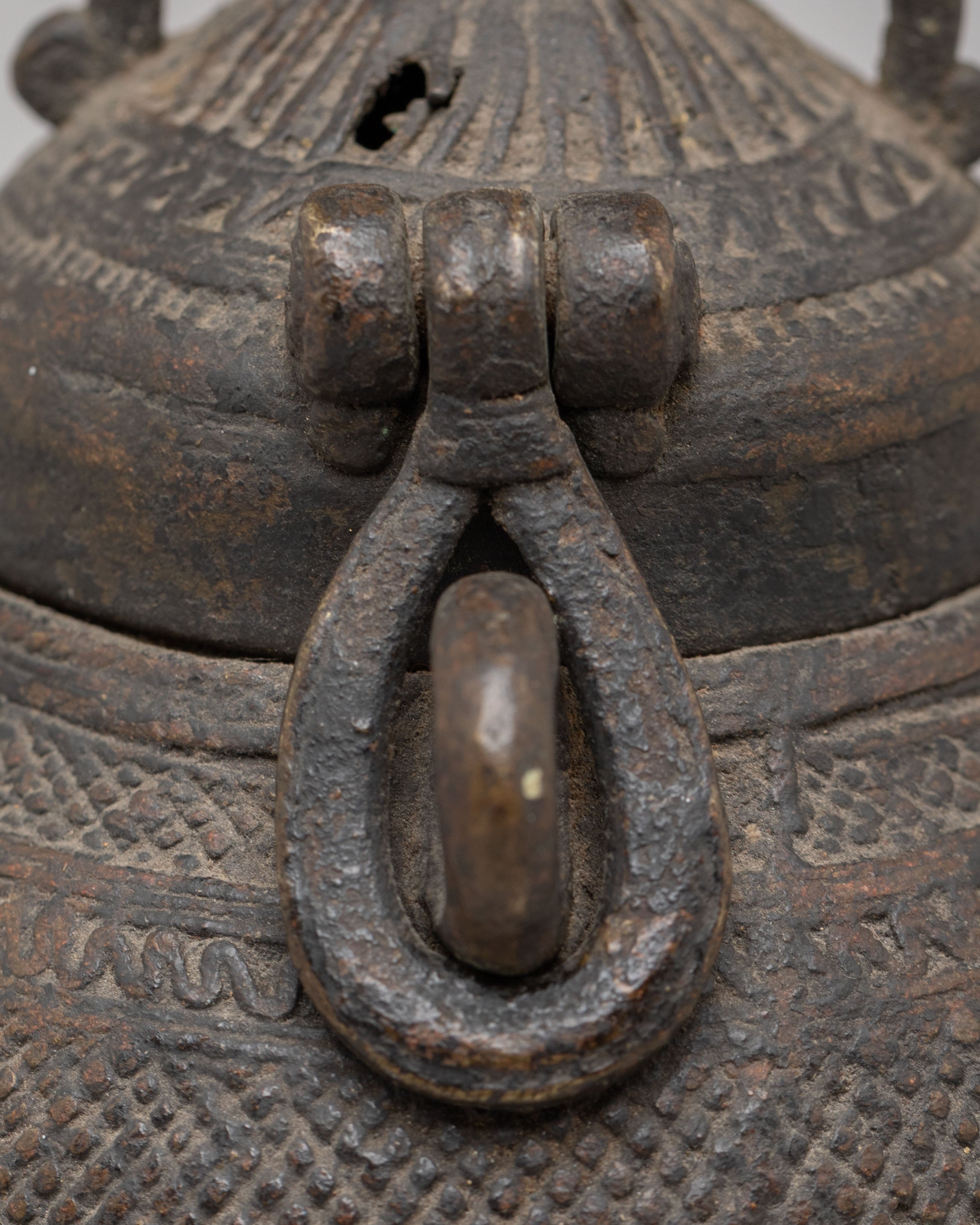 Sacred Incense Burner for Ritual | Traditional Handcrafted Iron Burner