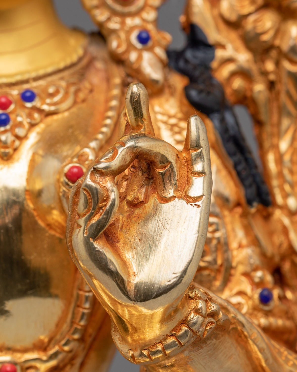 Vajrayana Green Tara Deity Statue | Buddhist Compassion Goddess