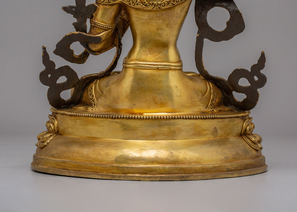 Manjushri Wisdom Buddha Sculpture | Handcrafted Statue