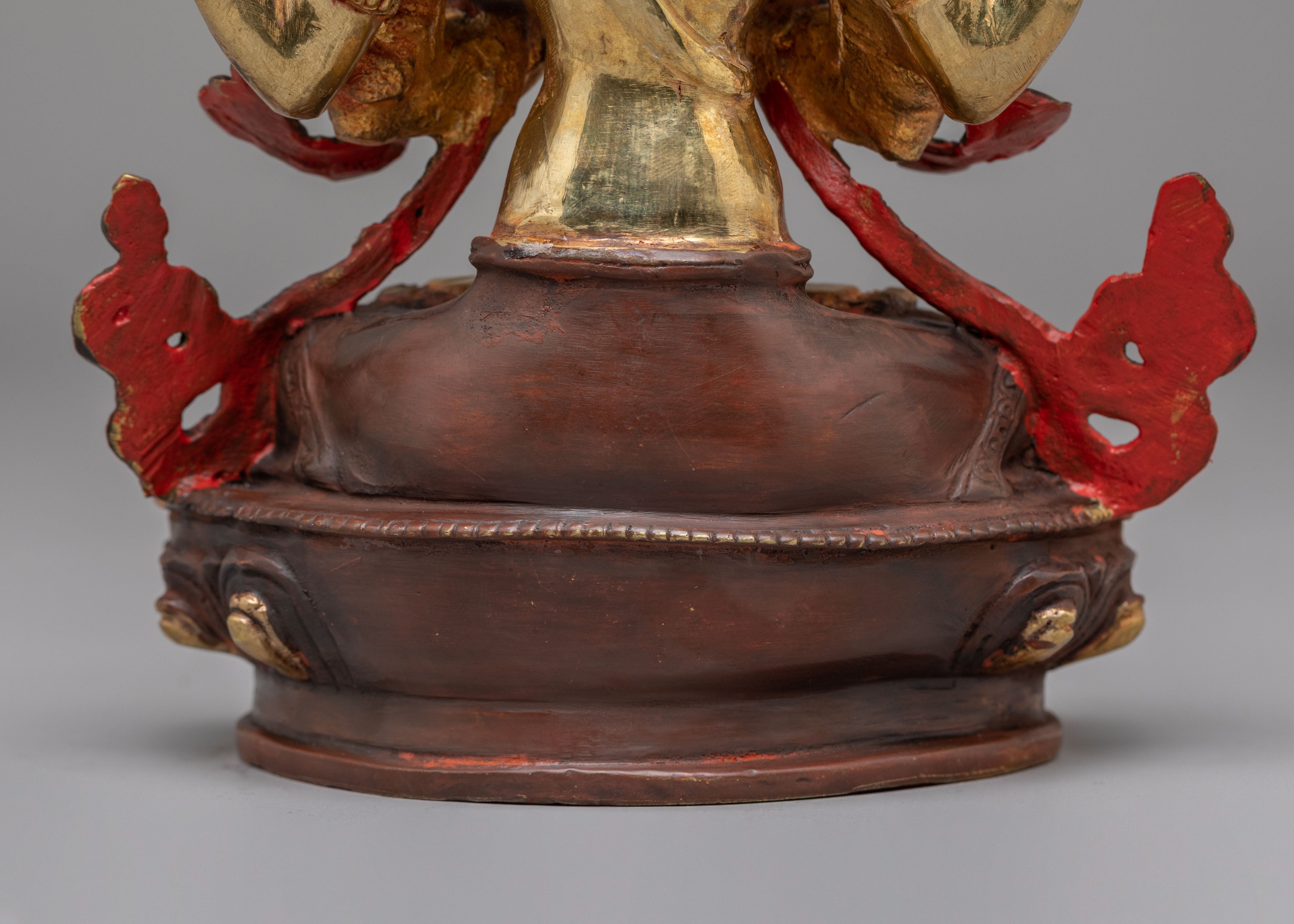 Sacred Tibetan Chenrezig Sculpture | Spiritual Home Decor