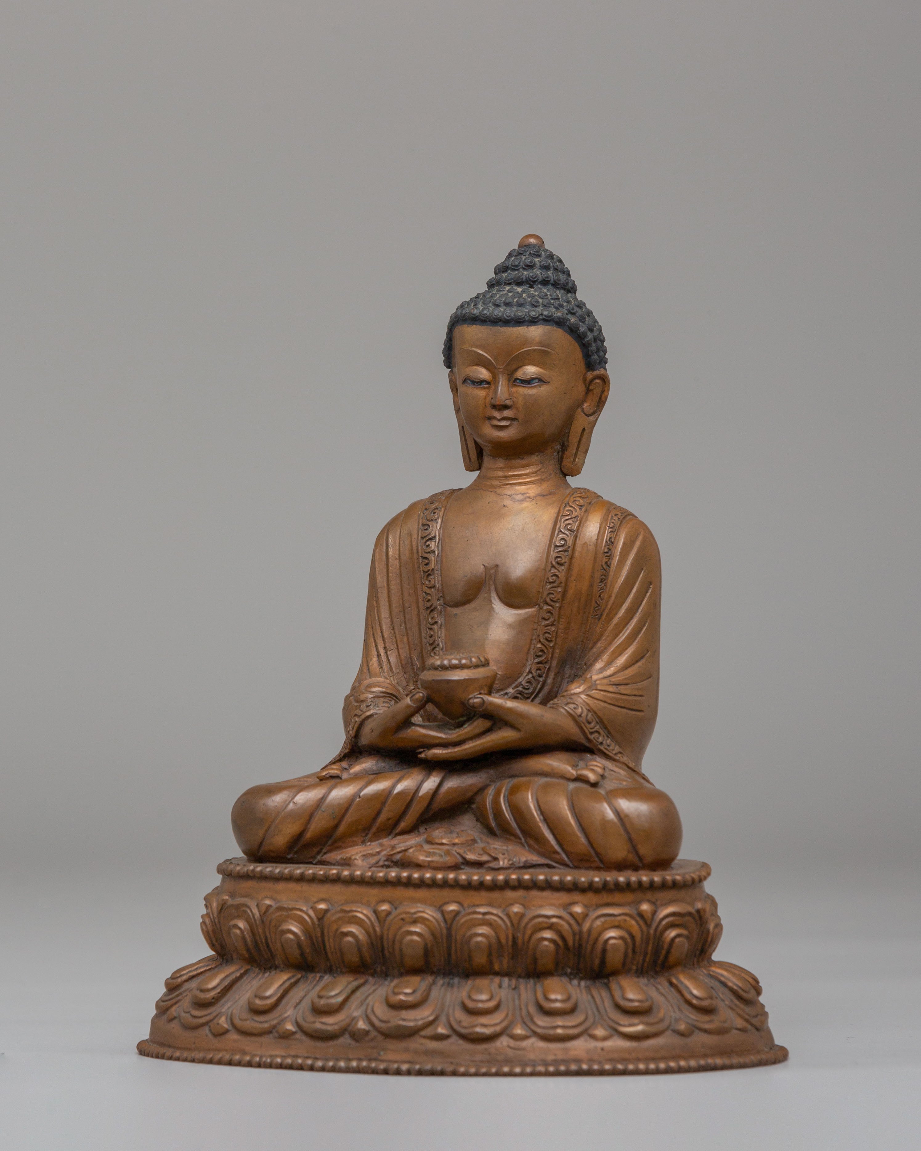 Buddhist Buddha of Infinite Light Statue | Symbol of Compassion & Spiritual Enlightenment