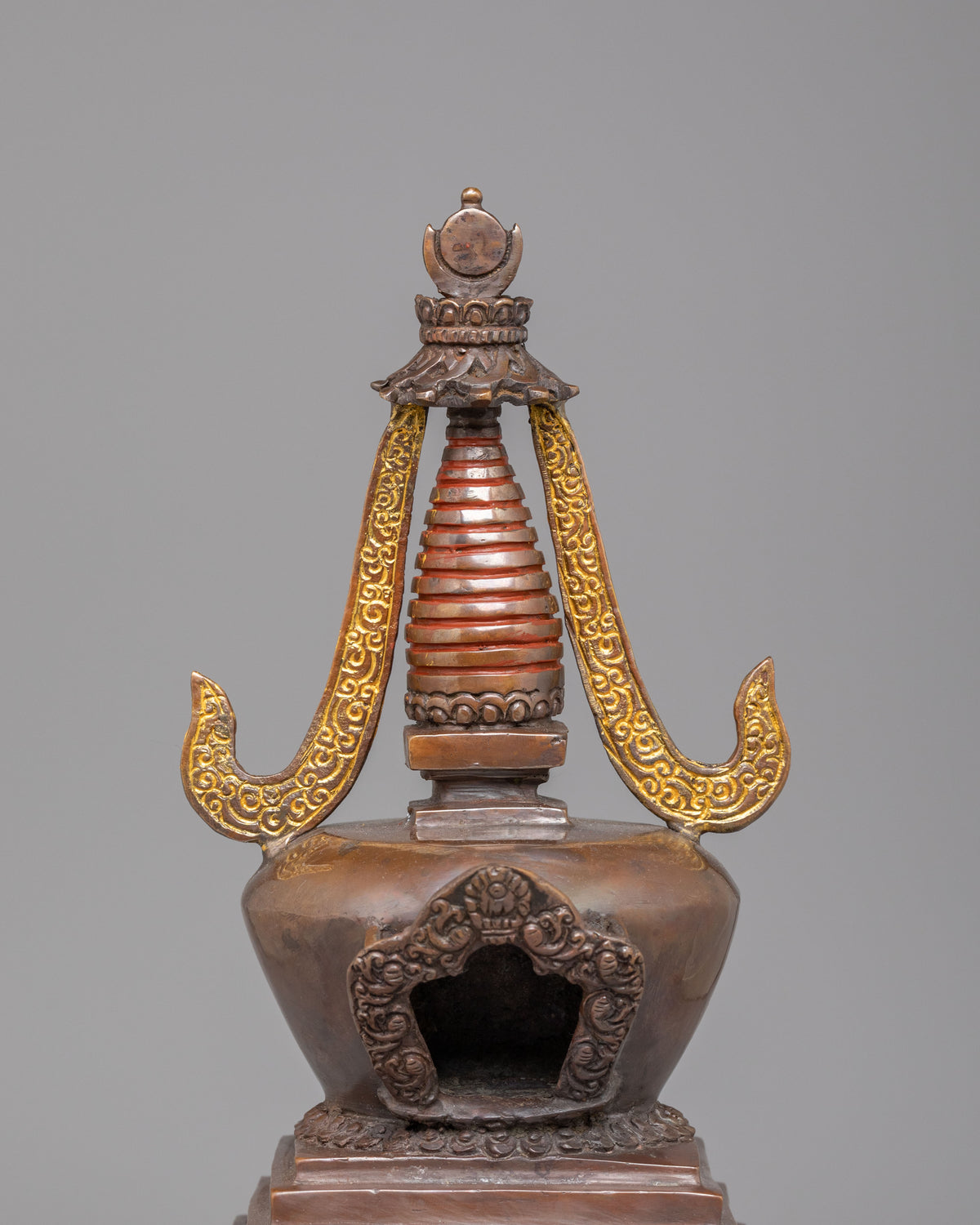 Traditional Buddhist Enlightenment Chorten | Symbolic Stupa